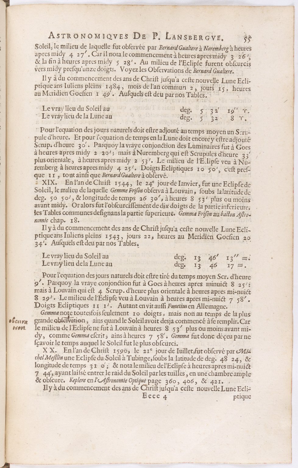 1634 - Zacharie Roman - Les Tables perpétuelles - BnF Arsenal
