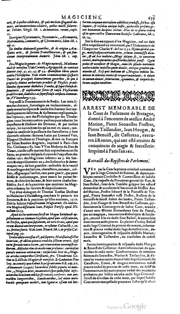 1629 - Veuve Nicolas Buon - Trésor du droit français (21754 T. 2) - BM Lyon