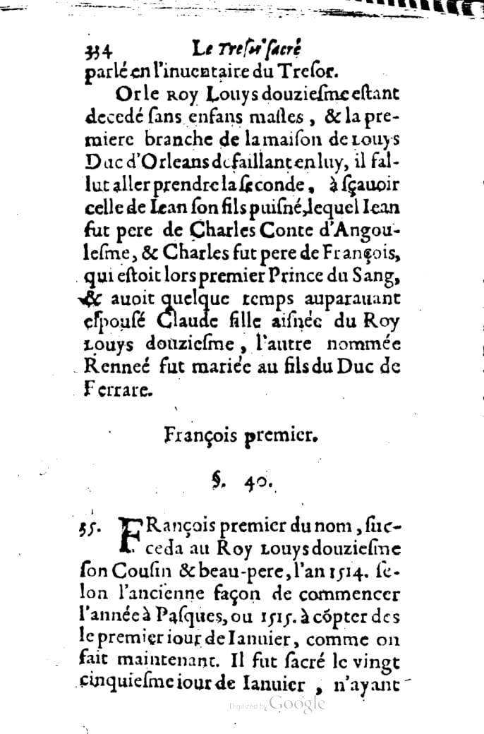 1636 - Jean Billaine - Trésor sacré ou inventaire des saintes reliques - British Library