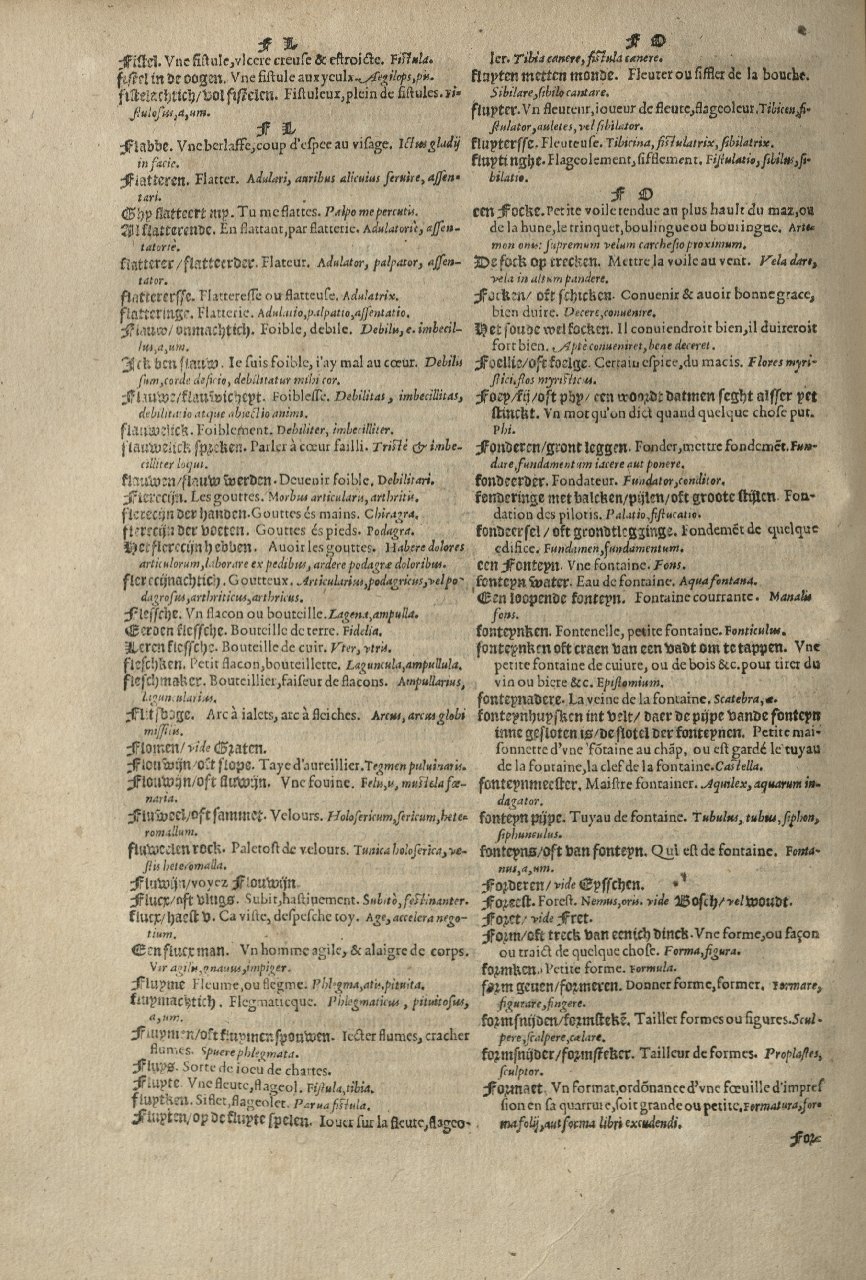 1573 - Christophe Plantin - Trésor du langage bas-allemand - Greifswald 1573 - Christophe Plantin - Trésor du langage bas-allemand - Greifswald