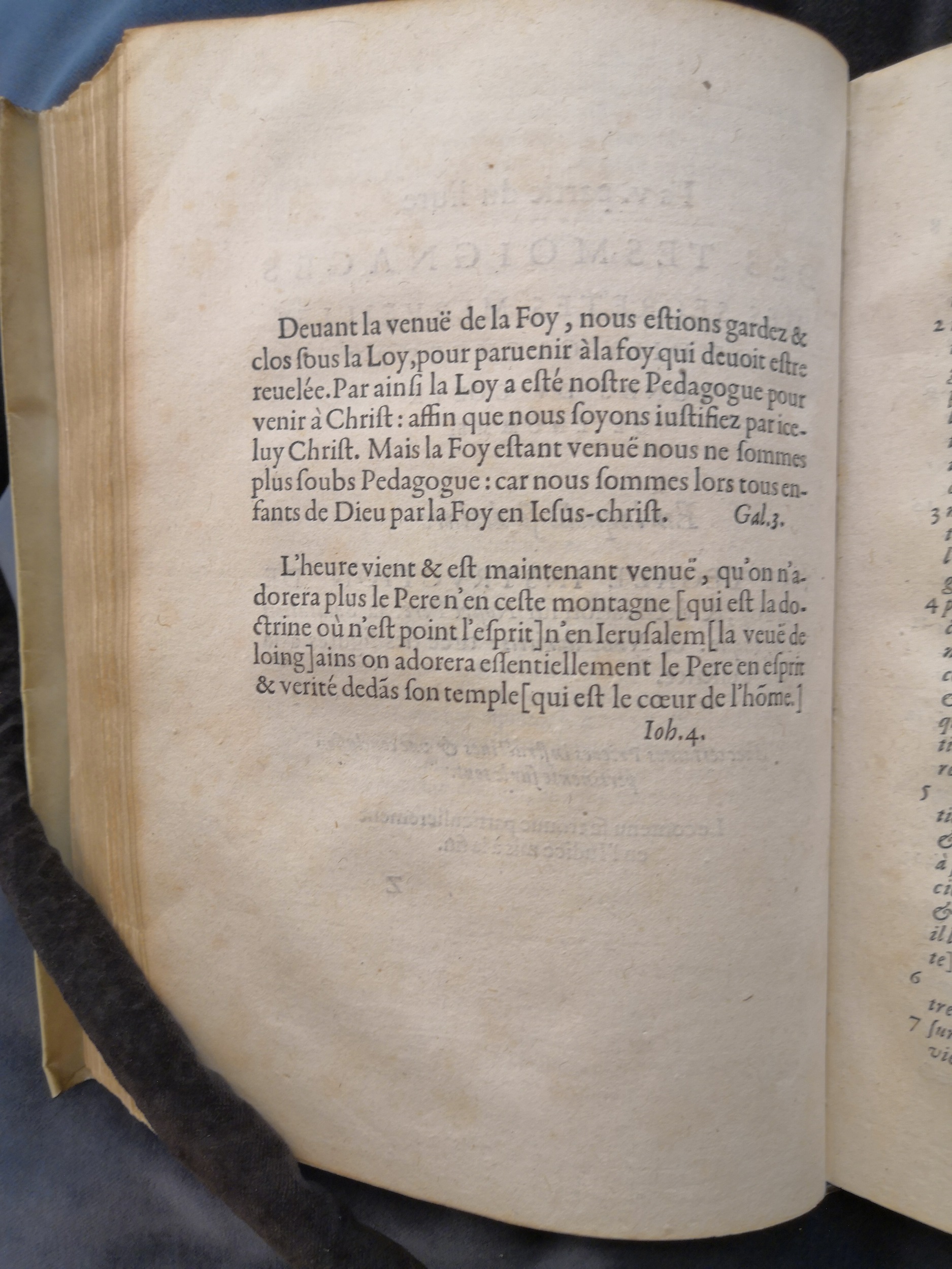 1581c. - Christophe Plantin - Le Livre des témoignages du Trésor caché au champ - Anvers Musée Plantin-Moretus