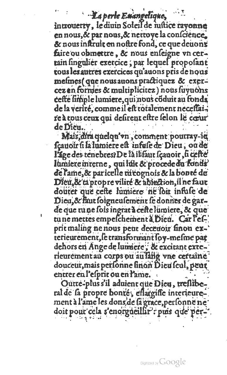 1602 - Veuve G. de la Noüe - Perle évangélique, Trésor incomparable de la sapience divine - UGent