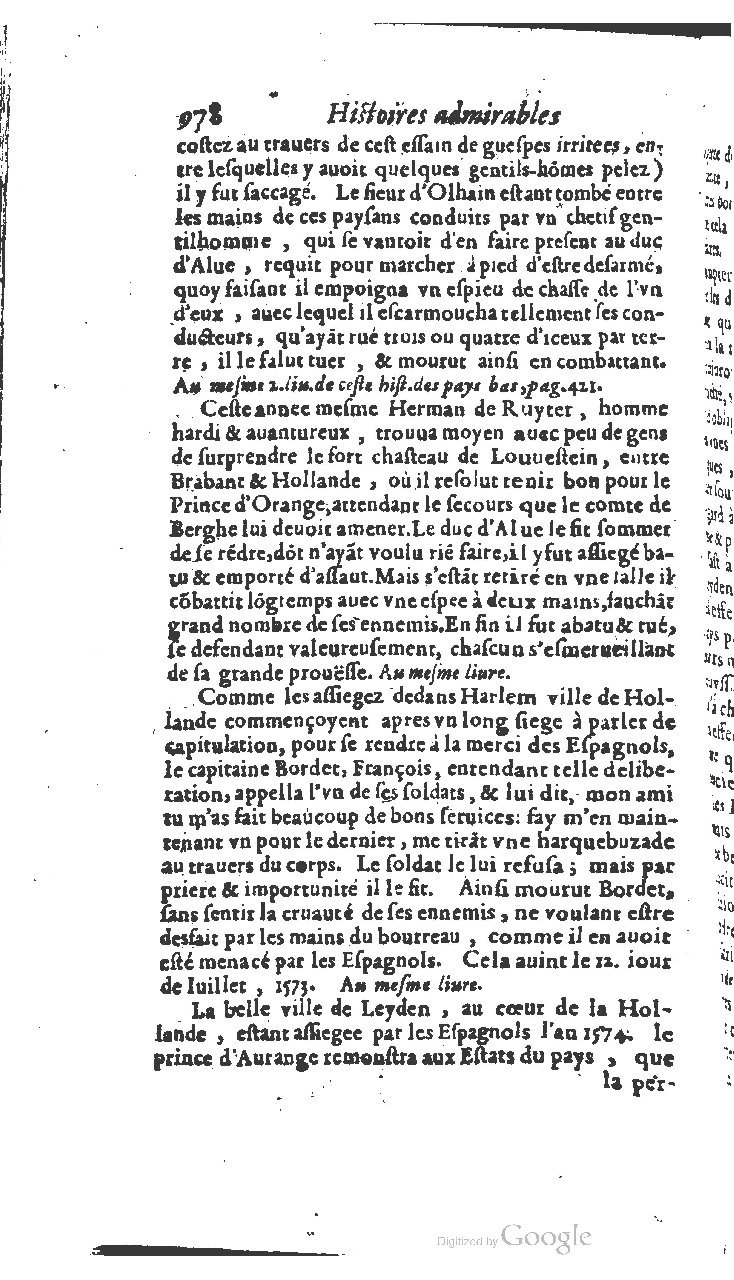 1610 - Paul Marceau - Trésor d’histoires admirables et mémorables - BSB Munich 1610 - Paul Marceau - Trésor d’histoires admirables et mémorables - BSB Munich