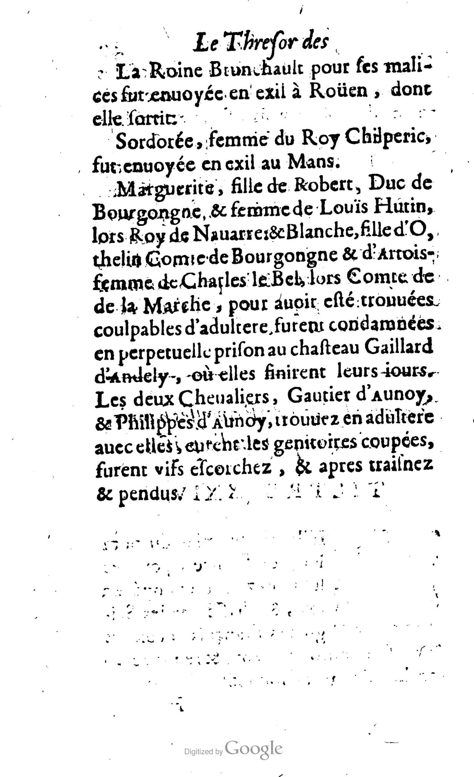 1638 - Jean Corrozet - Trésor des histoires de France - BM Lyon