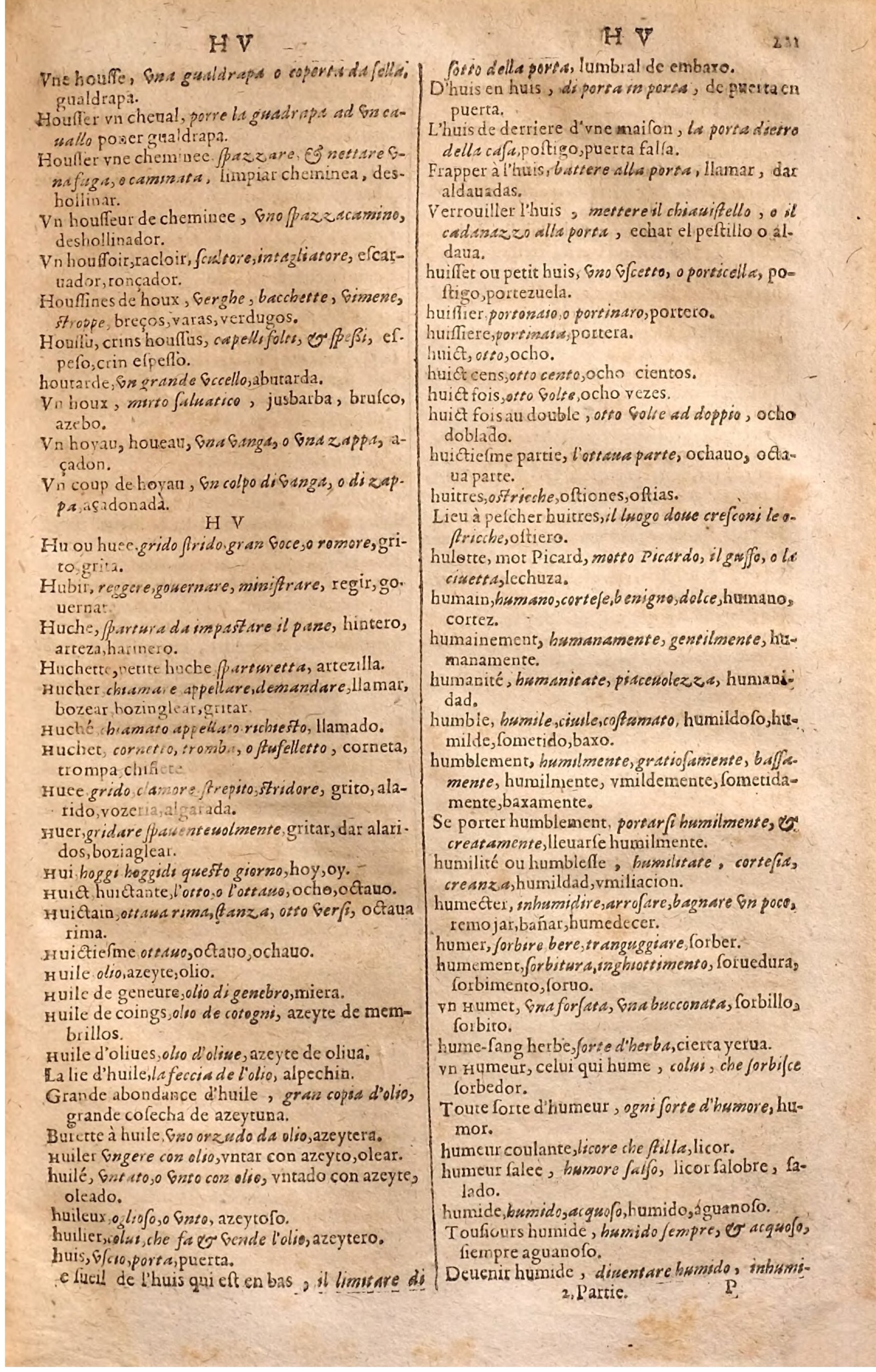 1627 - Jacques Crespin - Trésor des trois langues (Seconde partie) - Regensburg