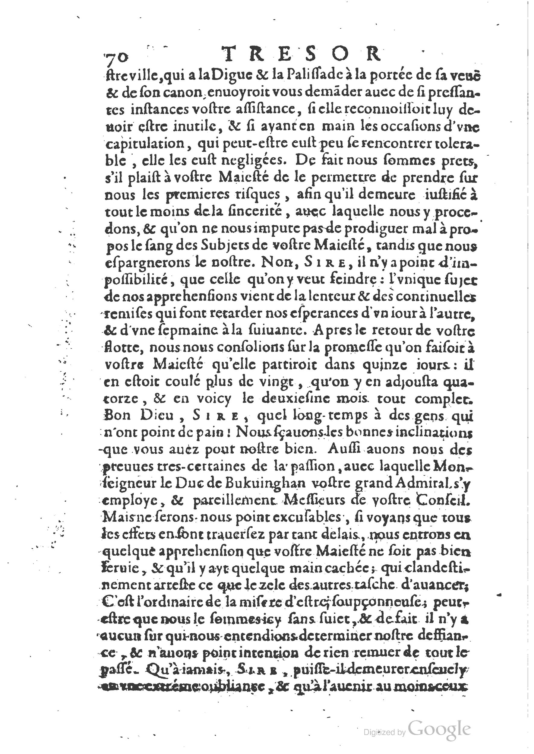 1654 - Michel Bobin - Trésor des harangues, remontrances et oraisons funèbres - BM Lyon