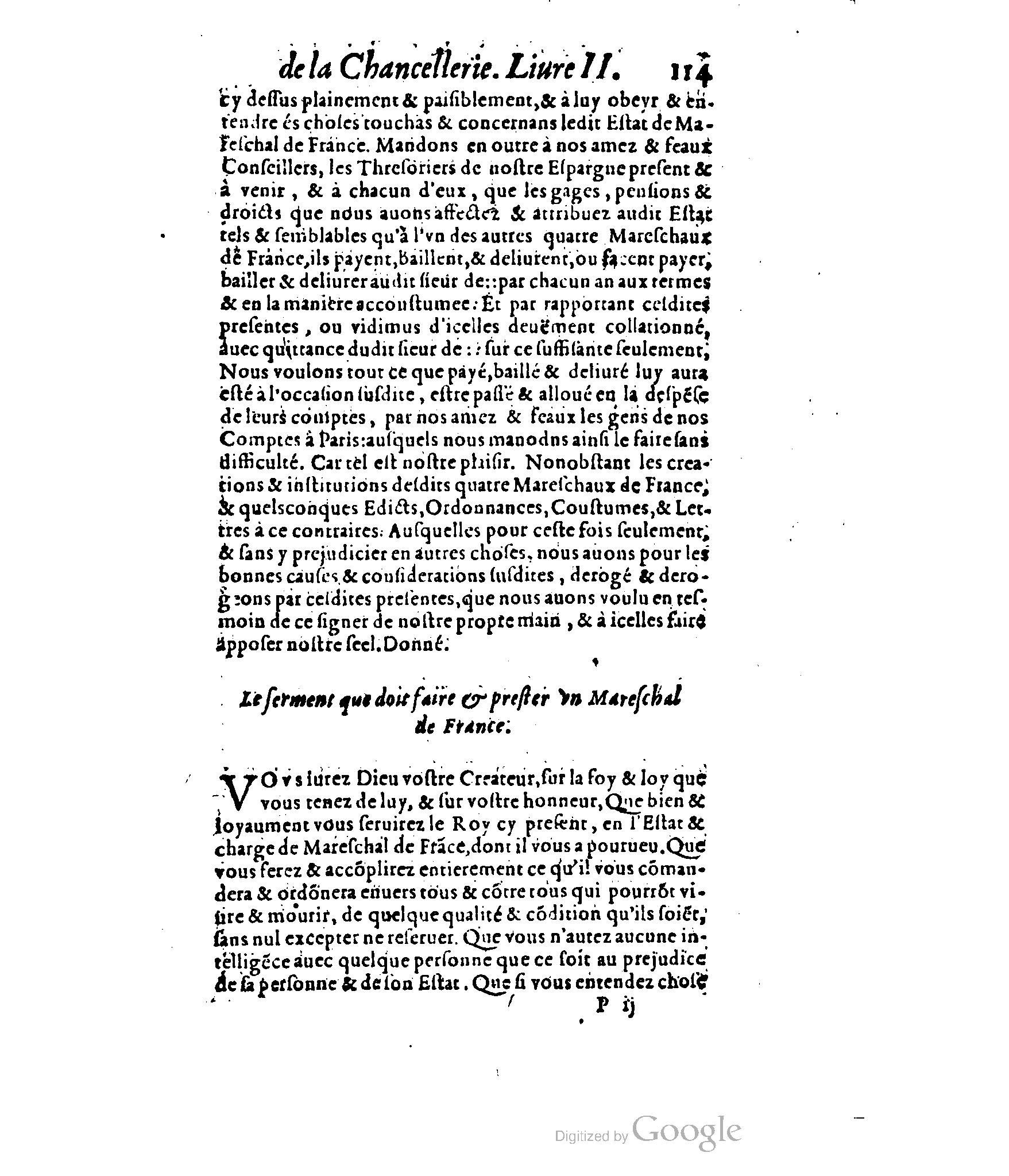 1614 - Jean Richer - Trésor du nouveau style et protocole de la chancellerie de France - BSB Munich