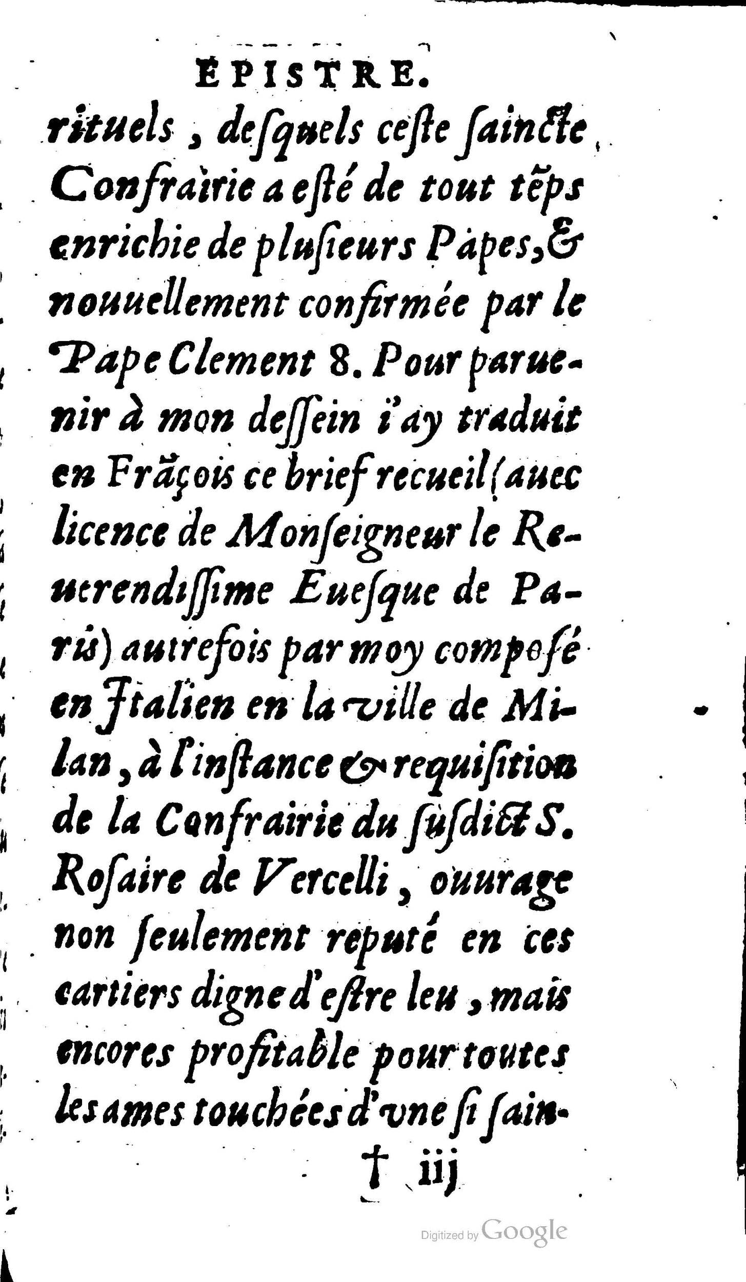 1604 - Jean Le Bouc - Trésor des indulgences du Saint Rosaire - BM Lyon 1604 - Jean Le Bouc - Trésor des indulgences du Saint Rosaire - BM Lyon