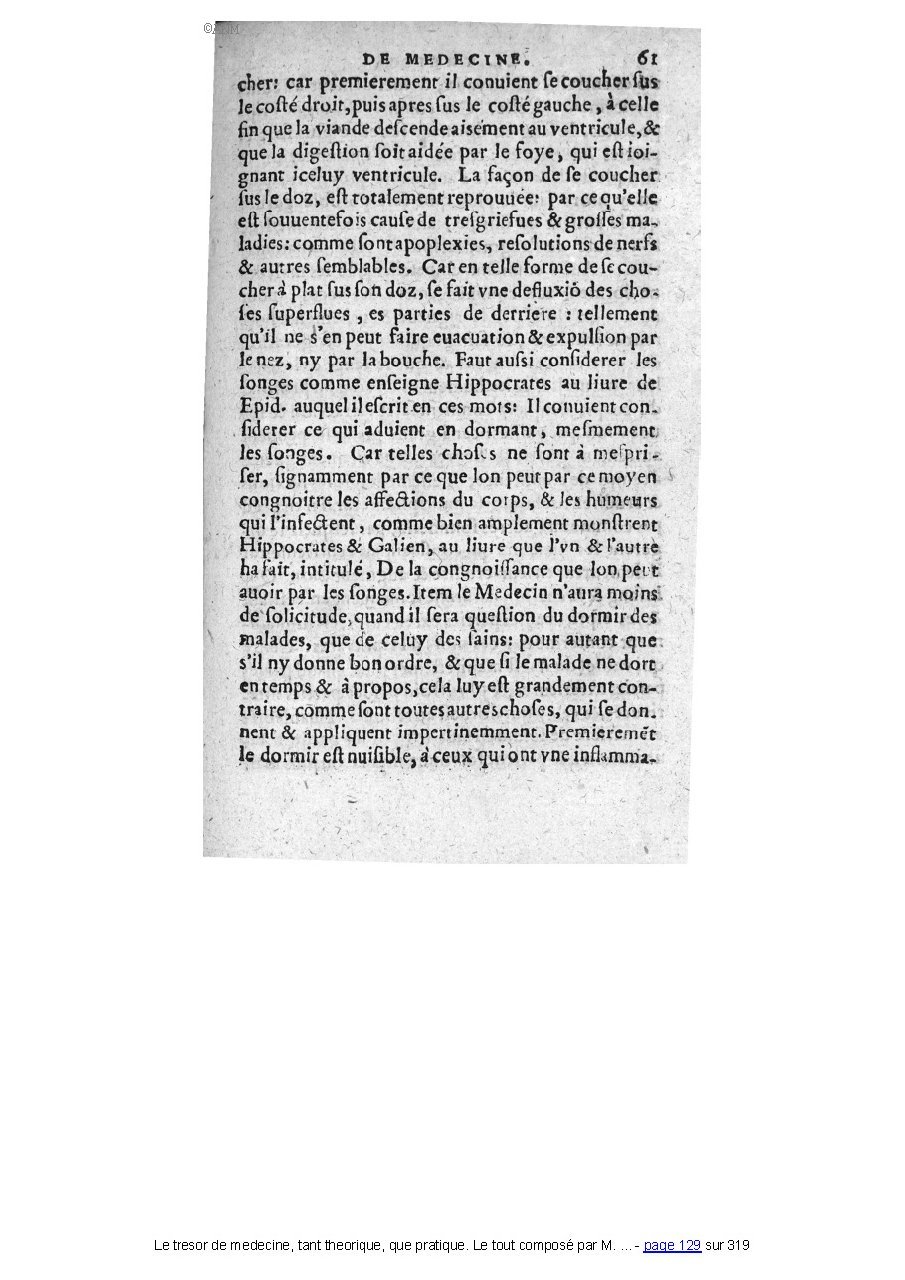 1560 - Pierre et Jan Moine - Trésor de médecine - Université Paris Cité