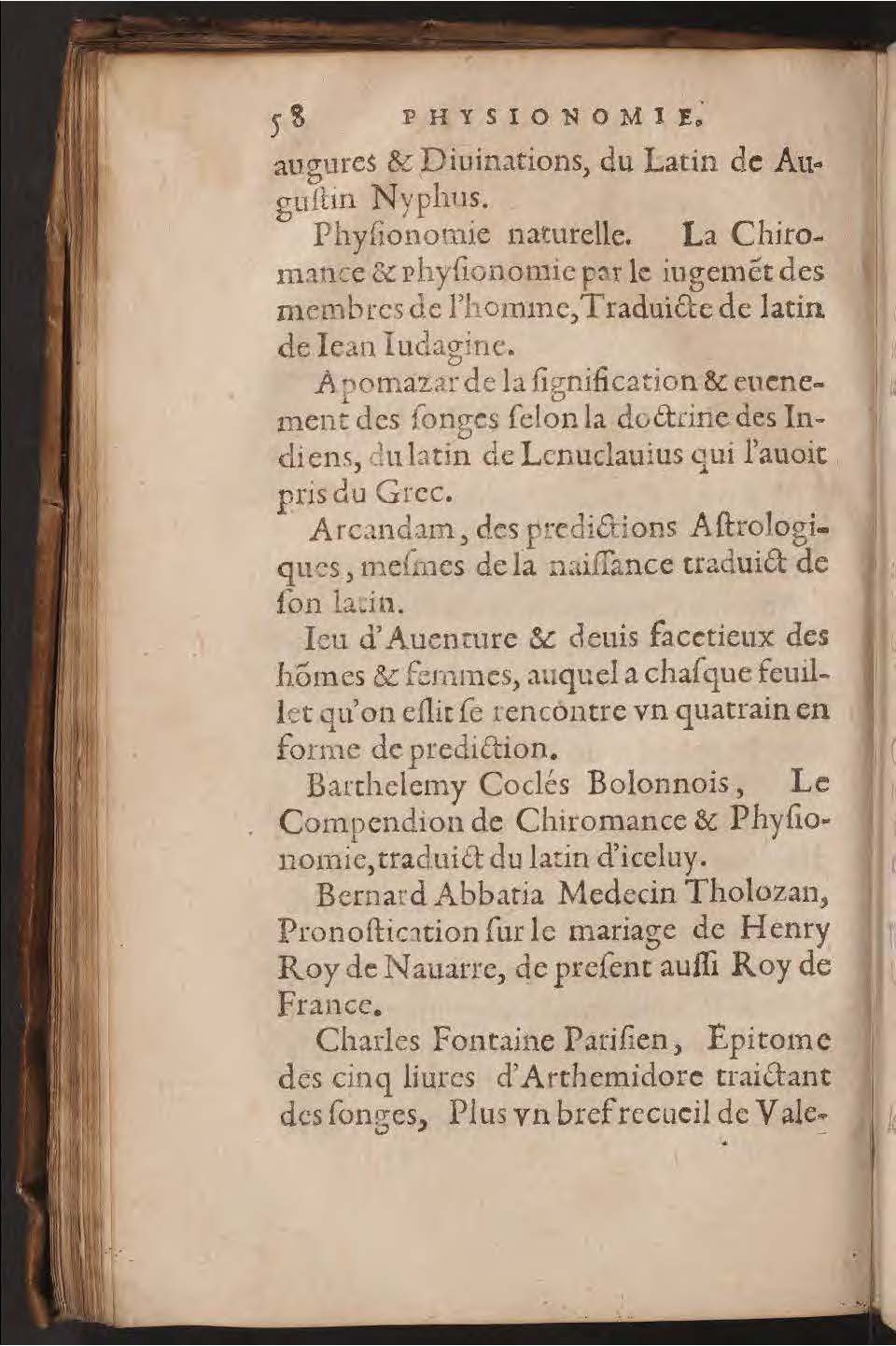 1602 - François Jacquin - Trésor des bons esprits français - BnF Arsenal