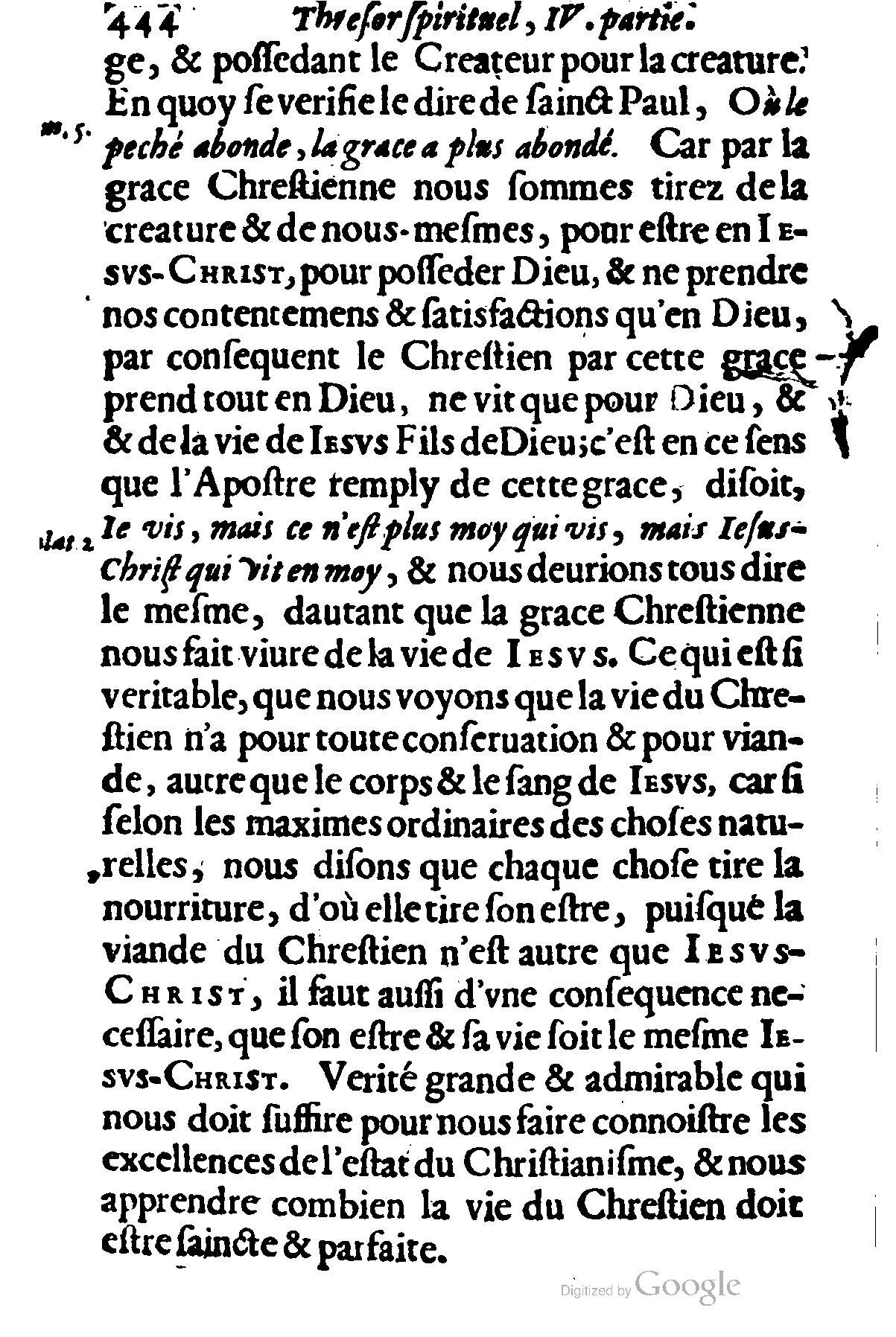 1635 - Sébastien Huré - Trésor spirituel contenant les obligations - BM Lyon