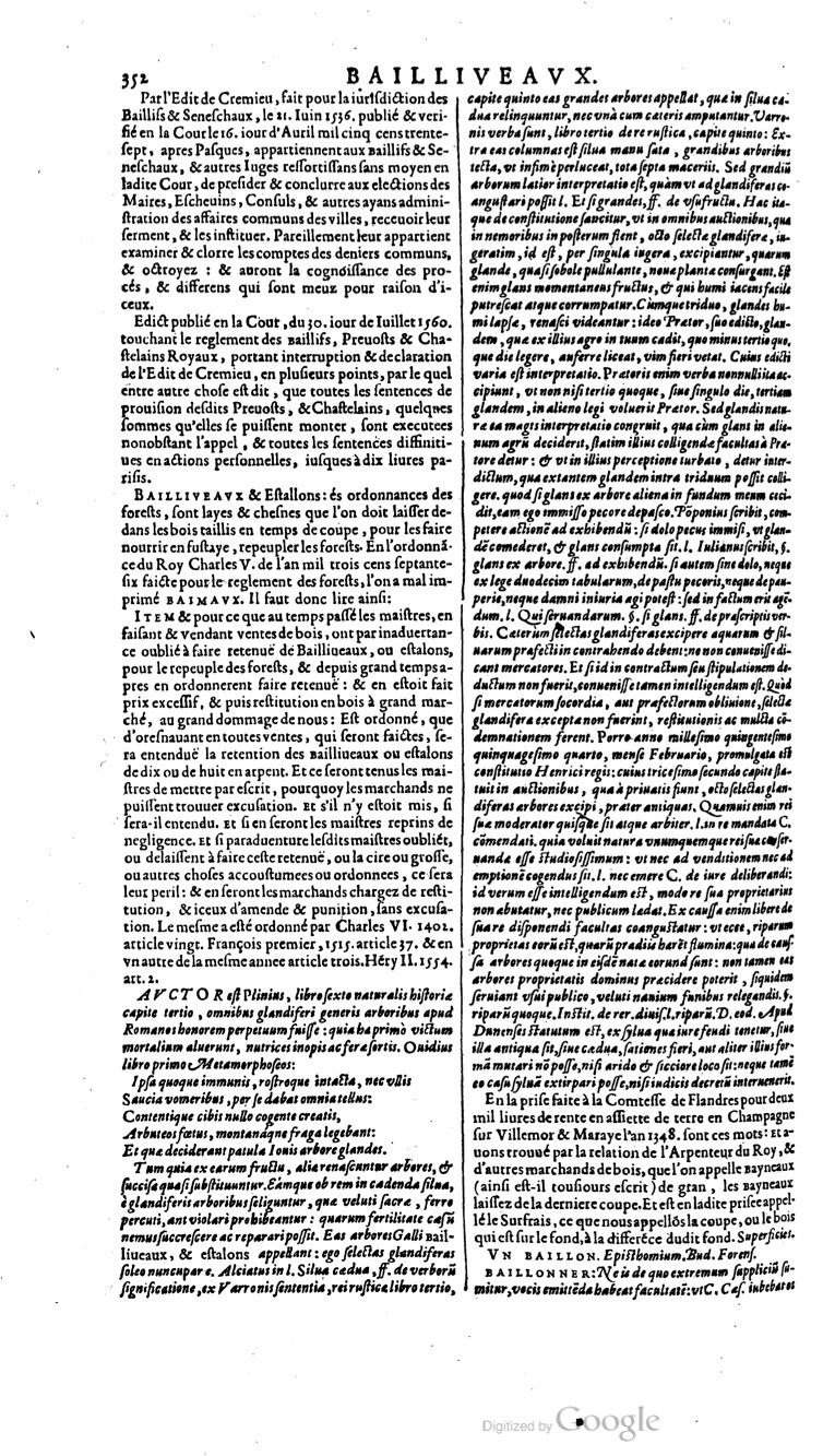 1629 - Veuve Nicolas Buon - Trésor du droit français (29620 T. 1) - BM Lyon