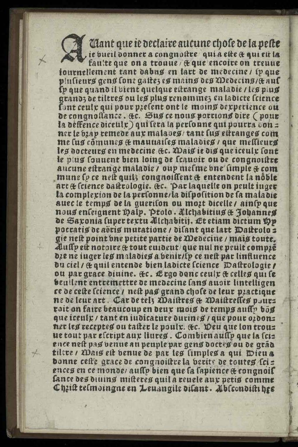 1544 - Josse Lambert - Trésor du remède préservatif et guérison de la peste - UGent