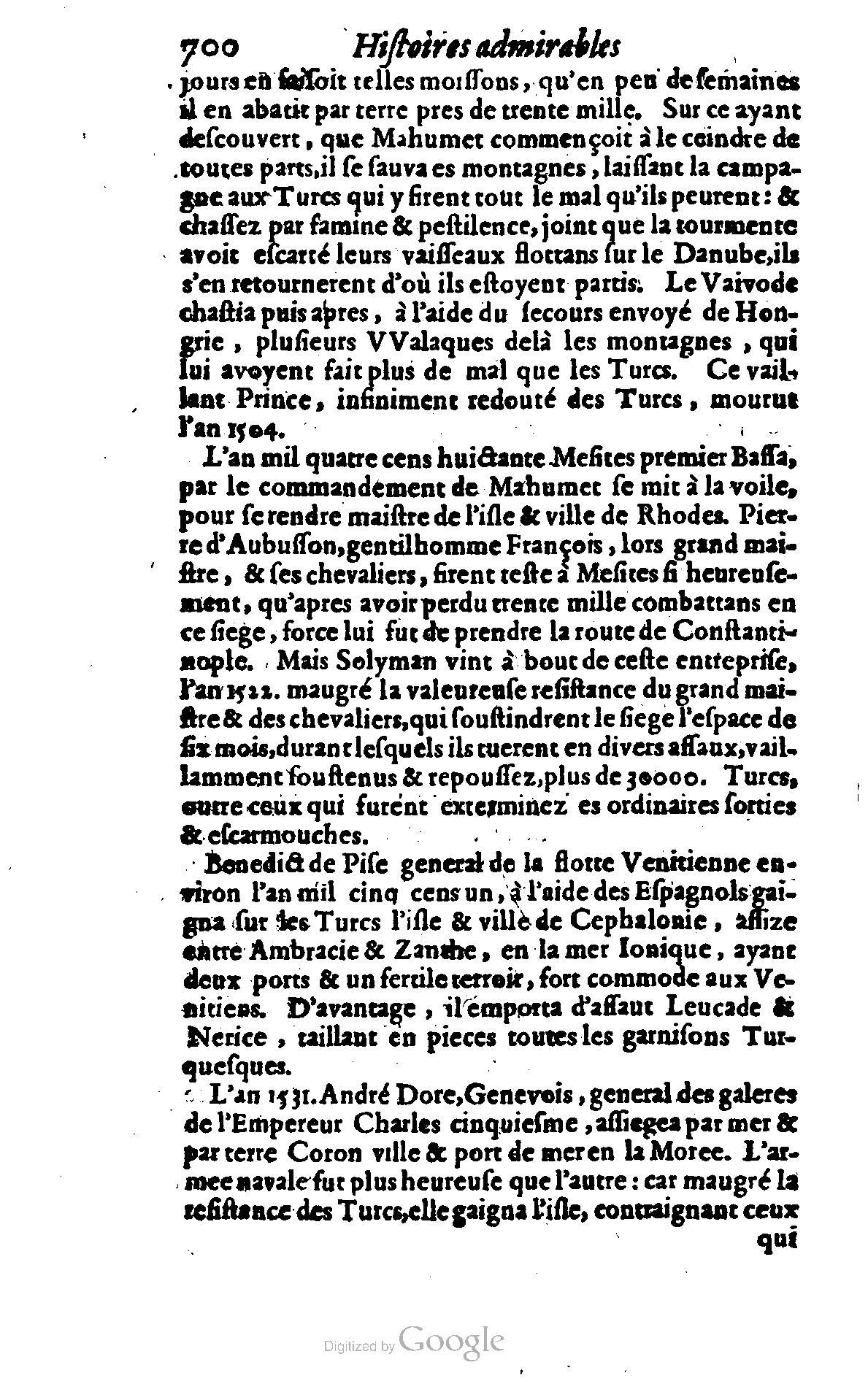 1628 - Jacques Crespin - Trésor d’histoires admirables et mémorables - BSB Munich