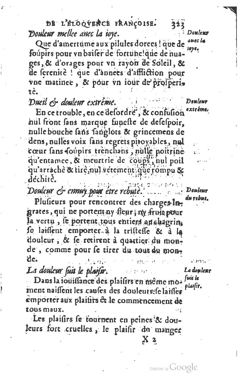 1610 - Louis Coste - Trésor de l’éloquence française (Seconde partie) - BM Lyon