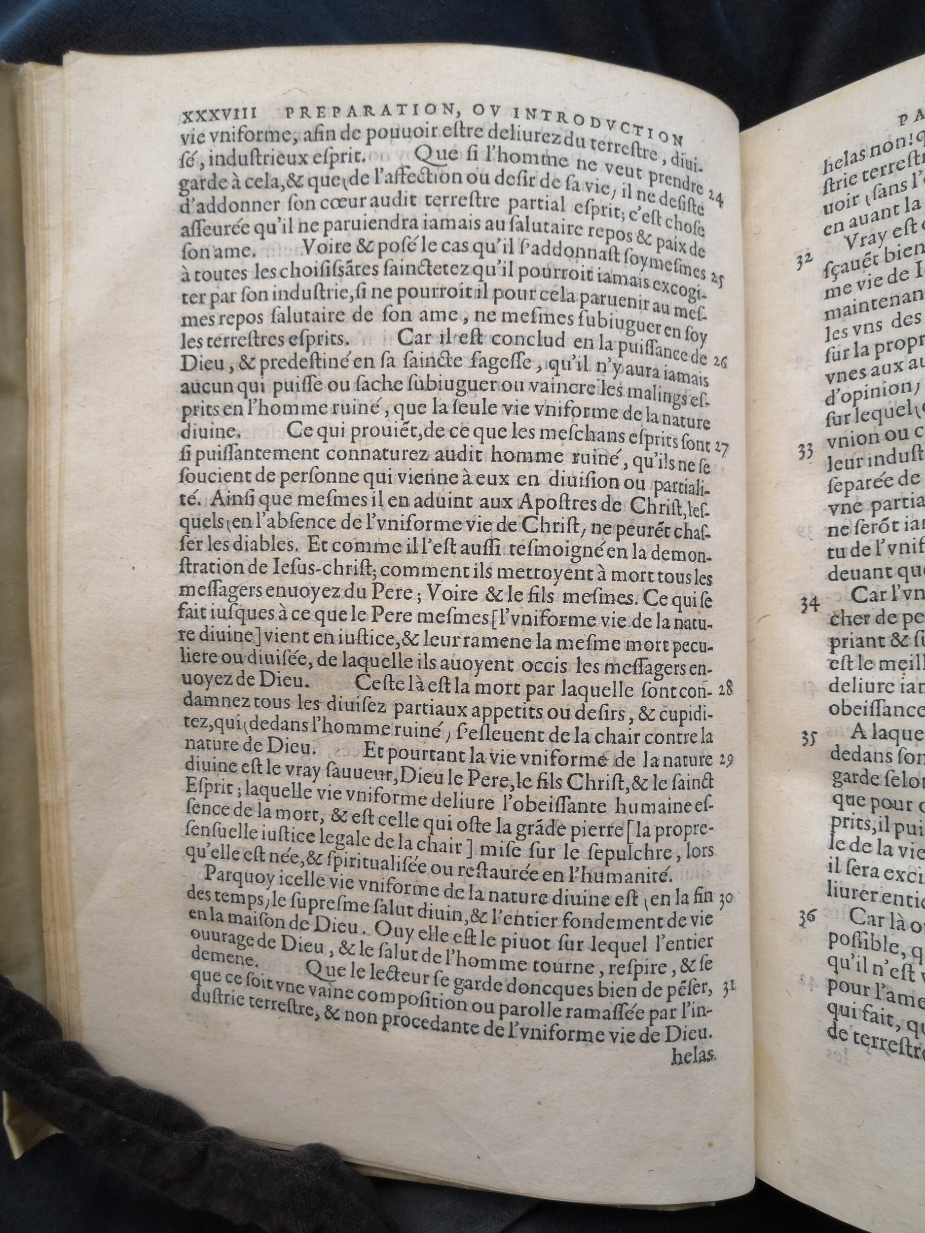 1581c. - Christophe Plantin - Le Livre des témoignages du Trésor caché au champ - Anvers Musée Plantin-Moretus