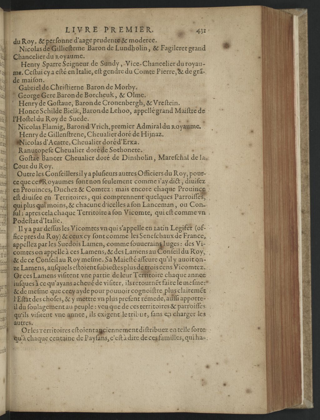 1608 - Nicolas Du Fossé - Trésor politique - BnF Tolbiac