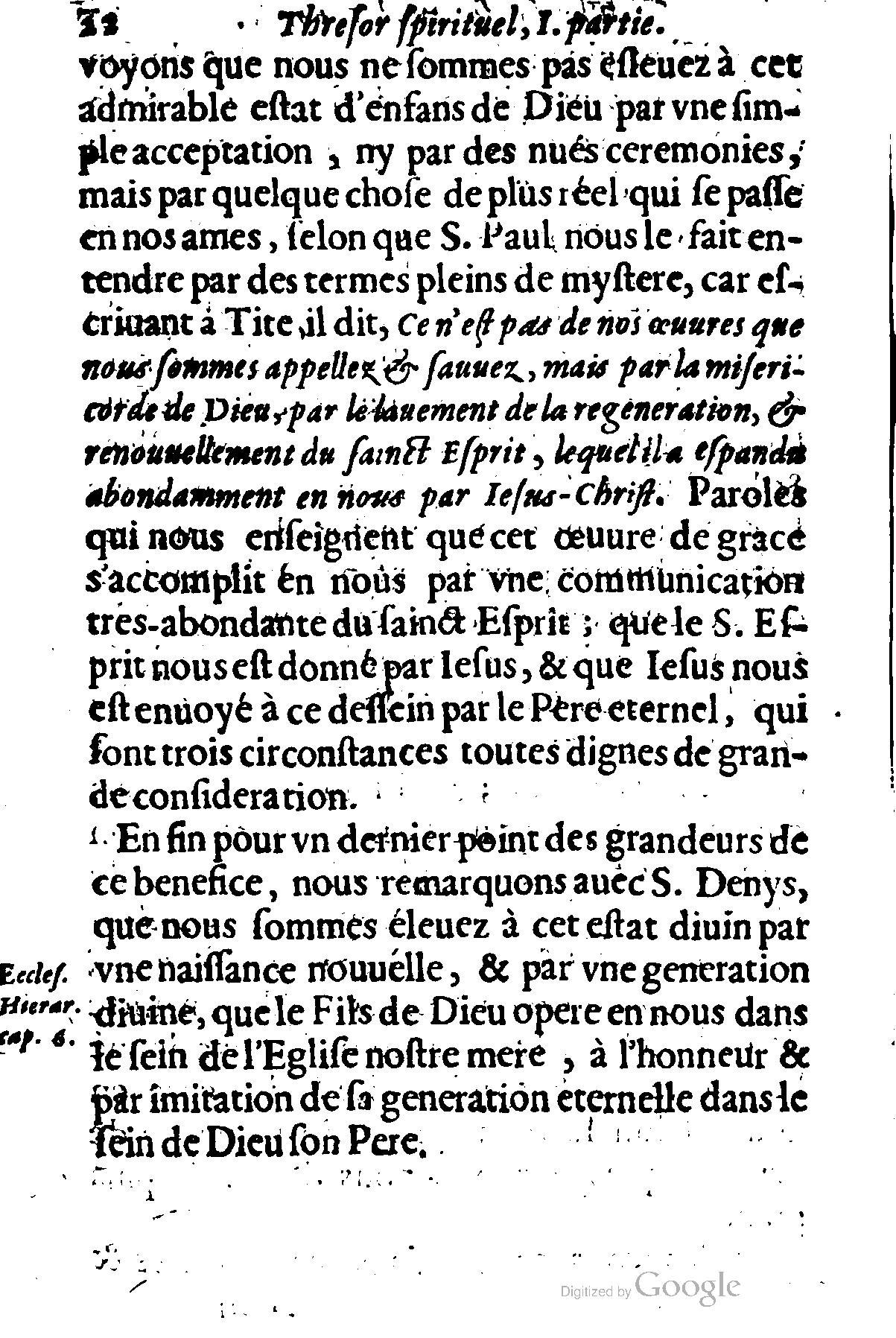 1635 - Sébastien Huré - Trésor spirituel contenant les obligations - BM Lyon