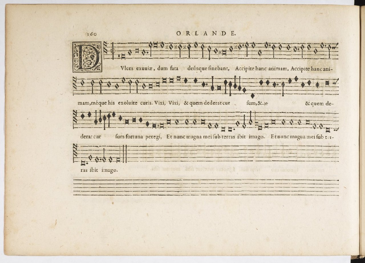 1594 - Paul Marceau - Trésor de musique d&#039;Orlande de Lassus, Superius, Bassus, Tenor, Quinta pars - BnF