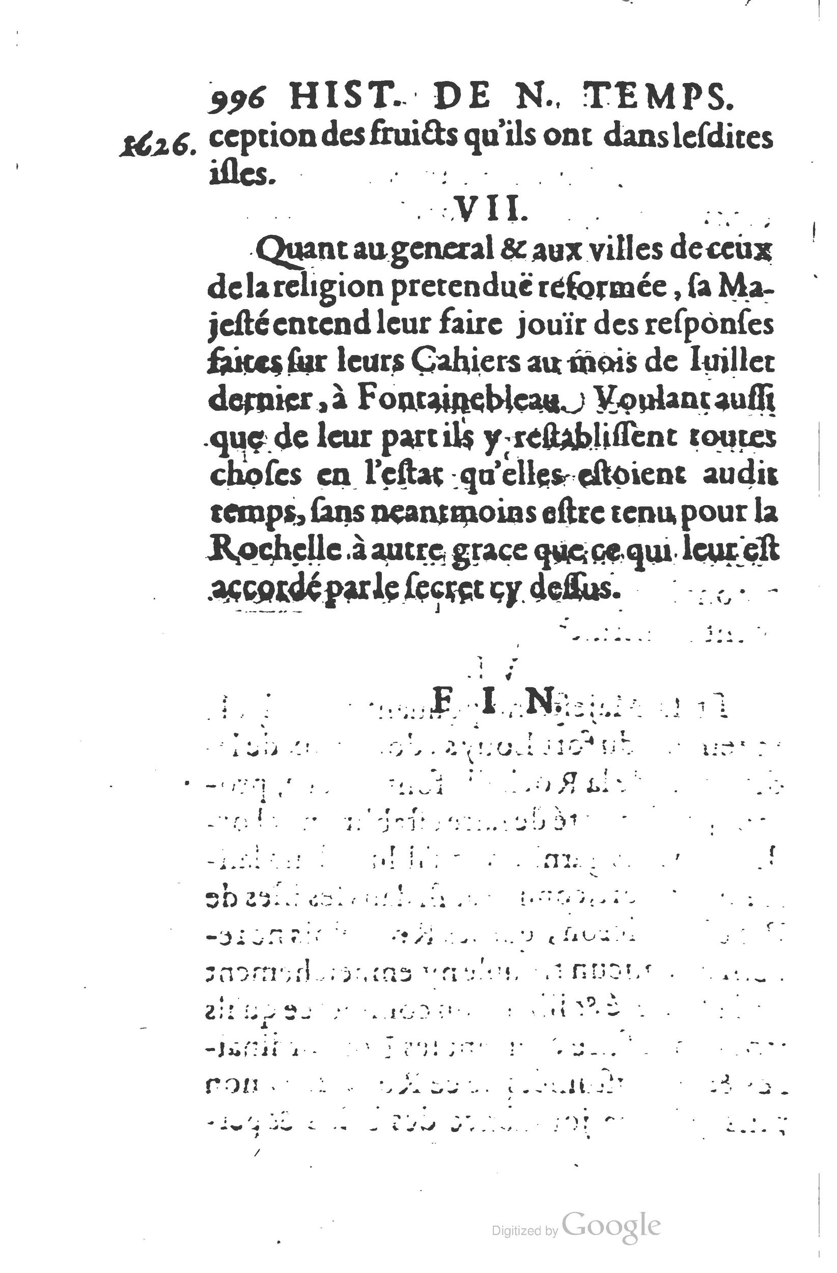1626 - Joseph Bouillerot - Trésor de l’histoire générale de notre temps - BSB Munich