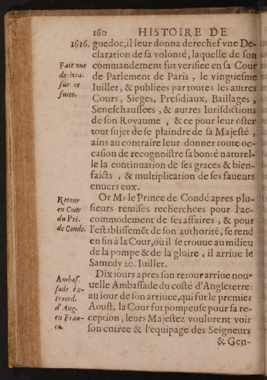 1626 - Joseph Bouillerot - Trésor de l’histoire générale de notre temps - BnF Arsenal