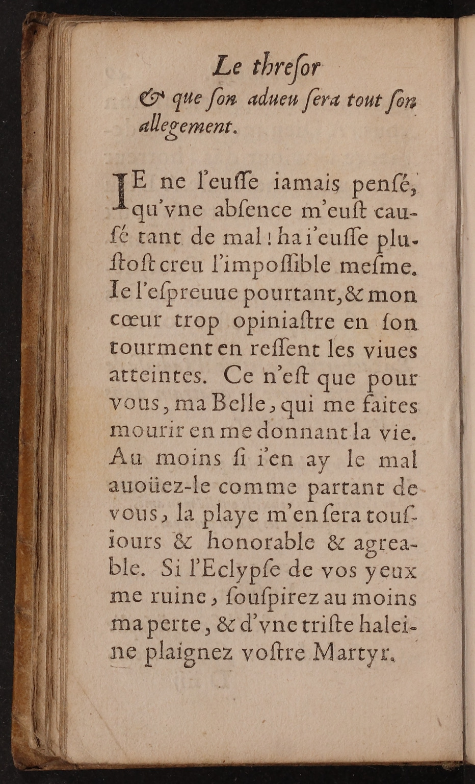 1597 - Matthieu Guillemot - Trésor d’amour - BnF Arsenal