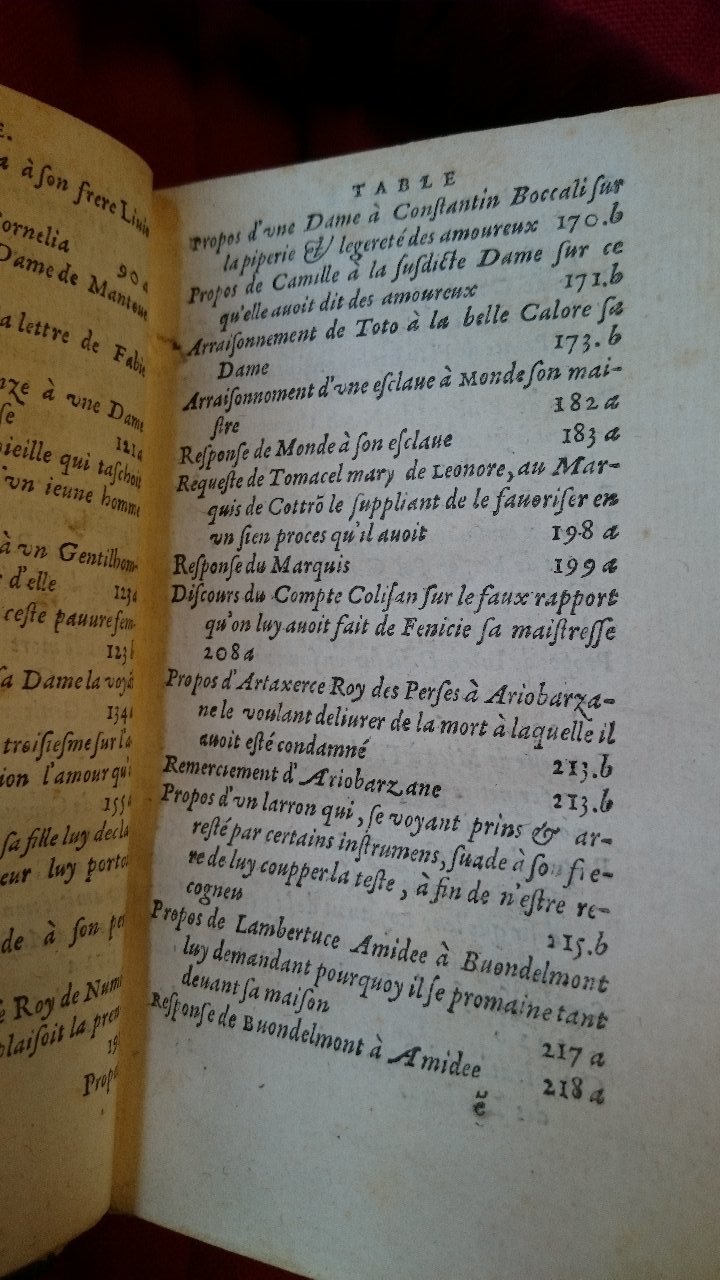 1581 - Pierre Le Voirier et Gervais Mallot - Trésor des histoires tragiques - BnF Richelieu