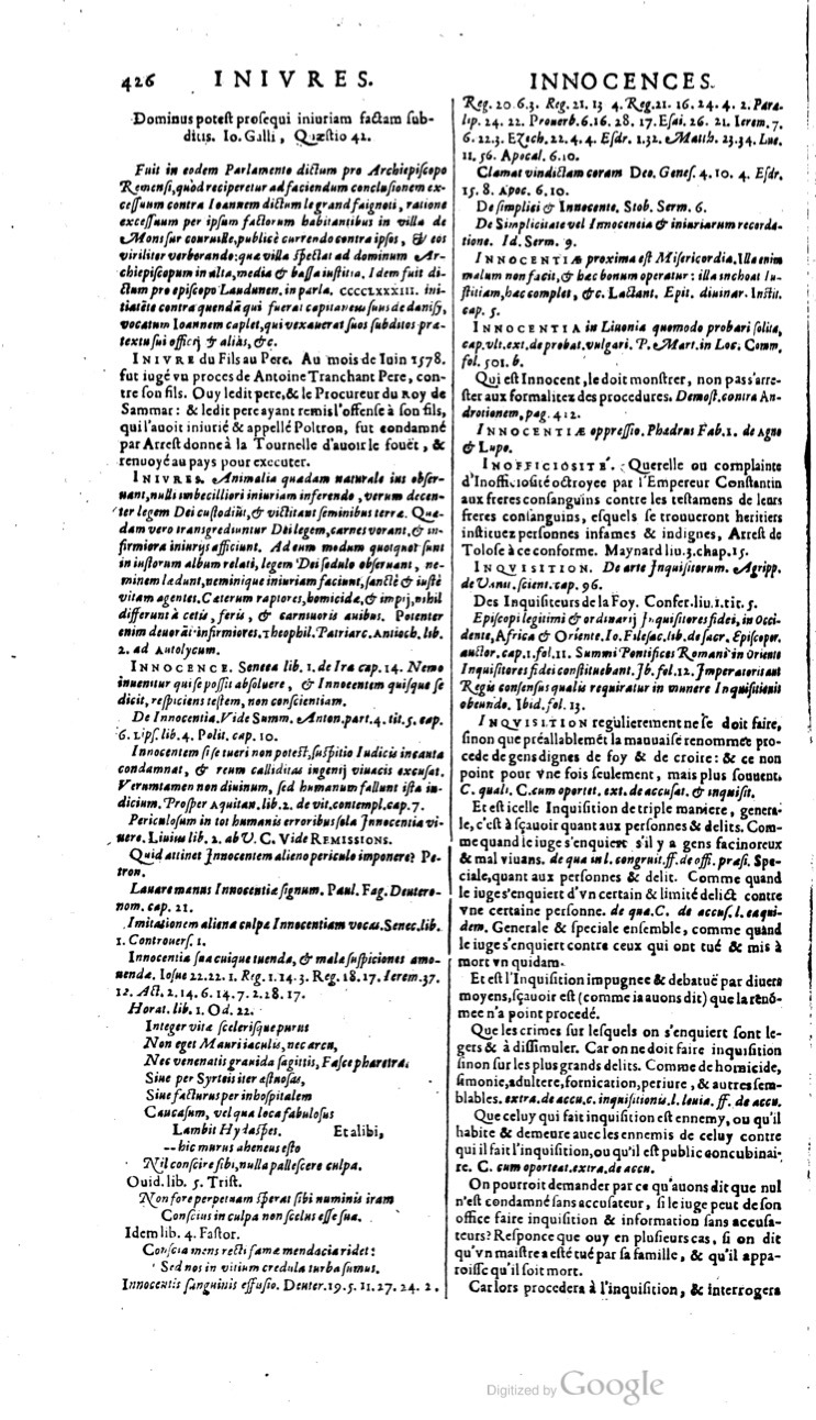 1629 - Veuve Nicolas Buon - Trésor du droit français (21754 T. 2) - BM Lyon
