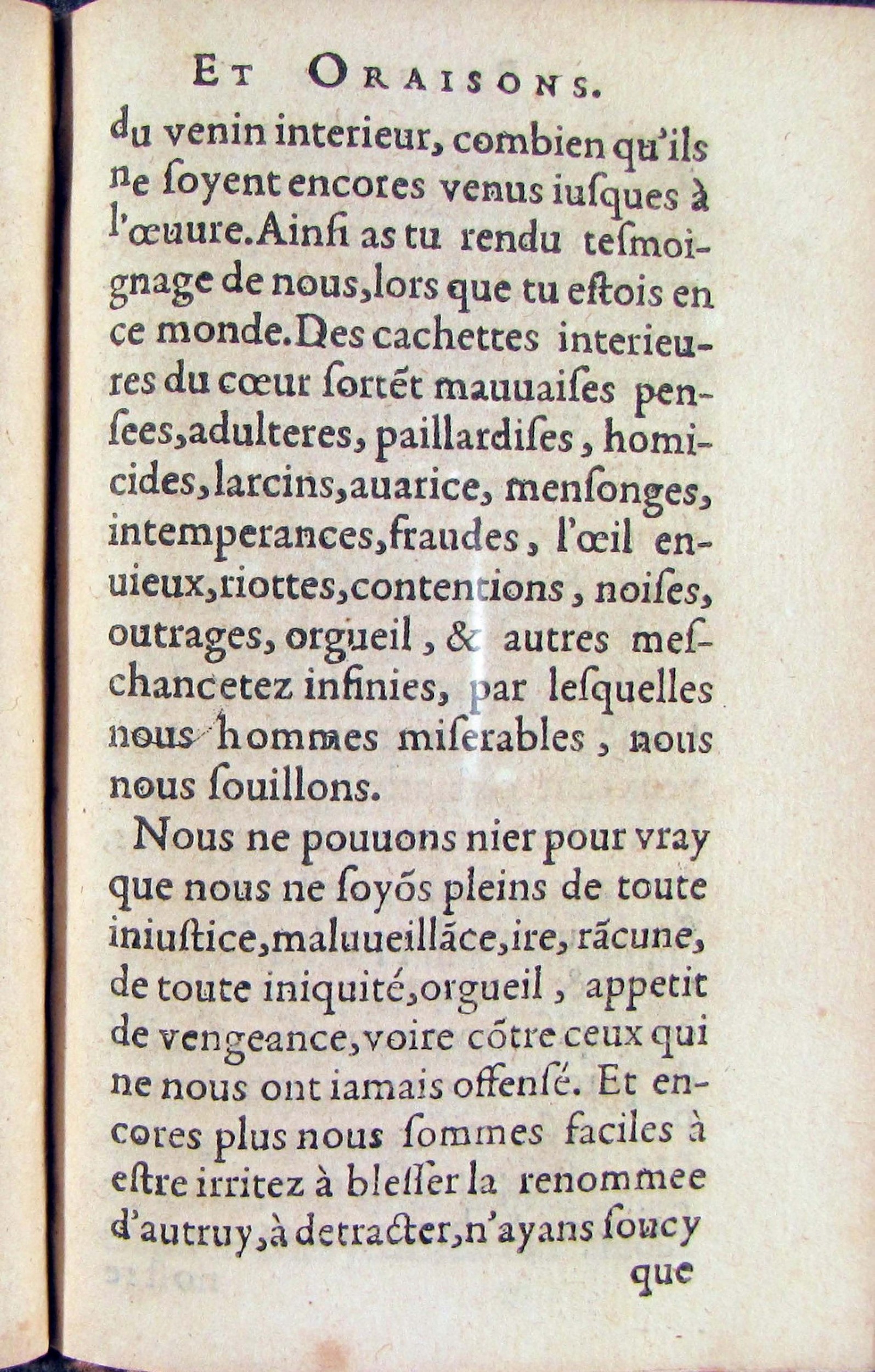 1572 - Antoine Certia - Trésor des prières, oraisons et instructions chrétiennes - Nîmes