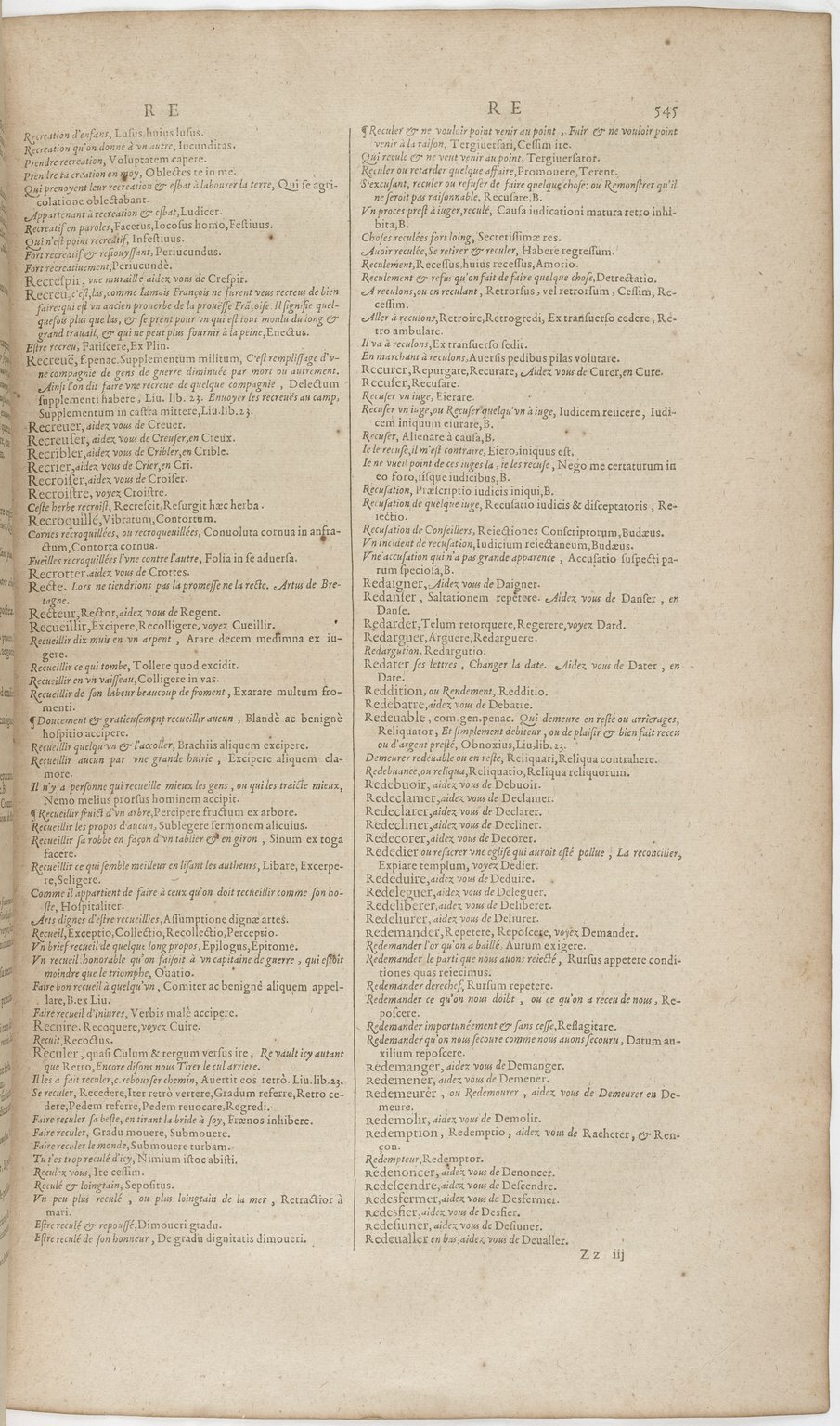 1606 - David Douceur - Trésor de la langue française - BnF