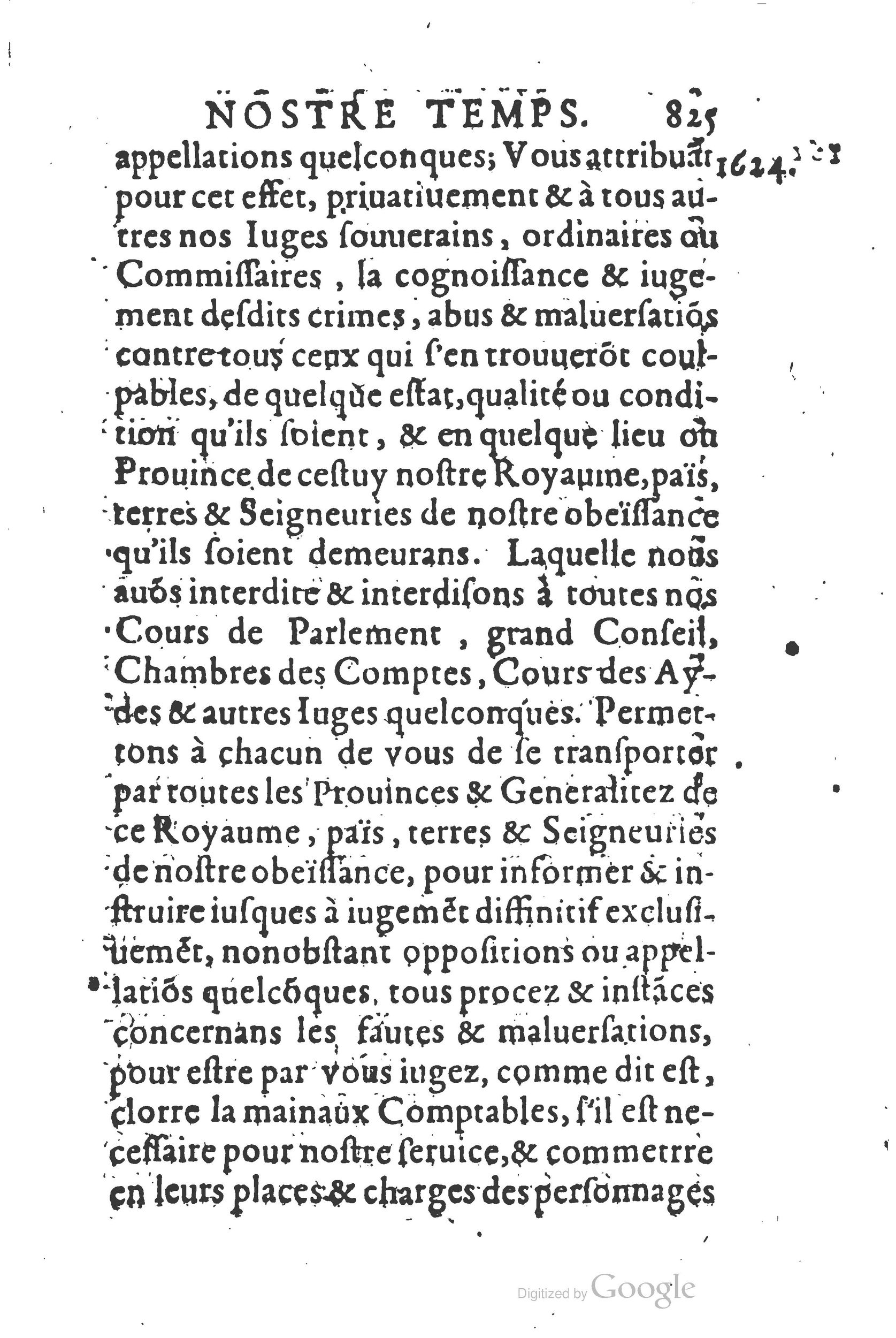 1626 - Joseph Bouillerot - Trésor de l’histoire générale de notre temps - BSB Munich