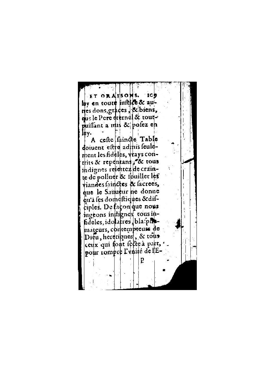 1596 - Guillaume Auvray - Trésor des prières, oraisons et instructions chrétiennes - BnF
