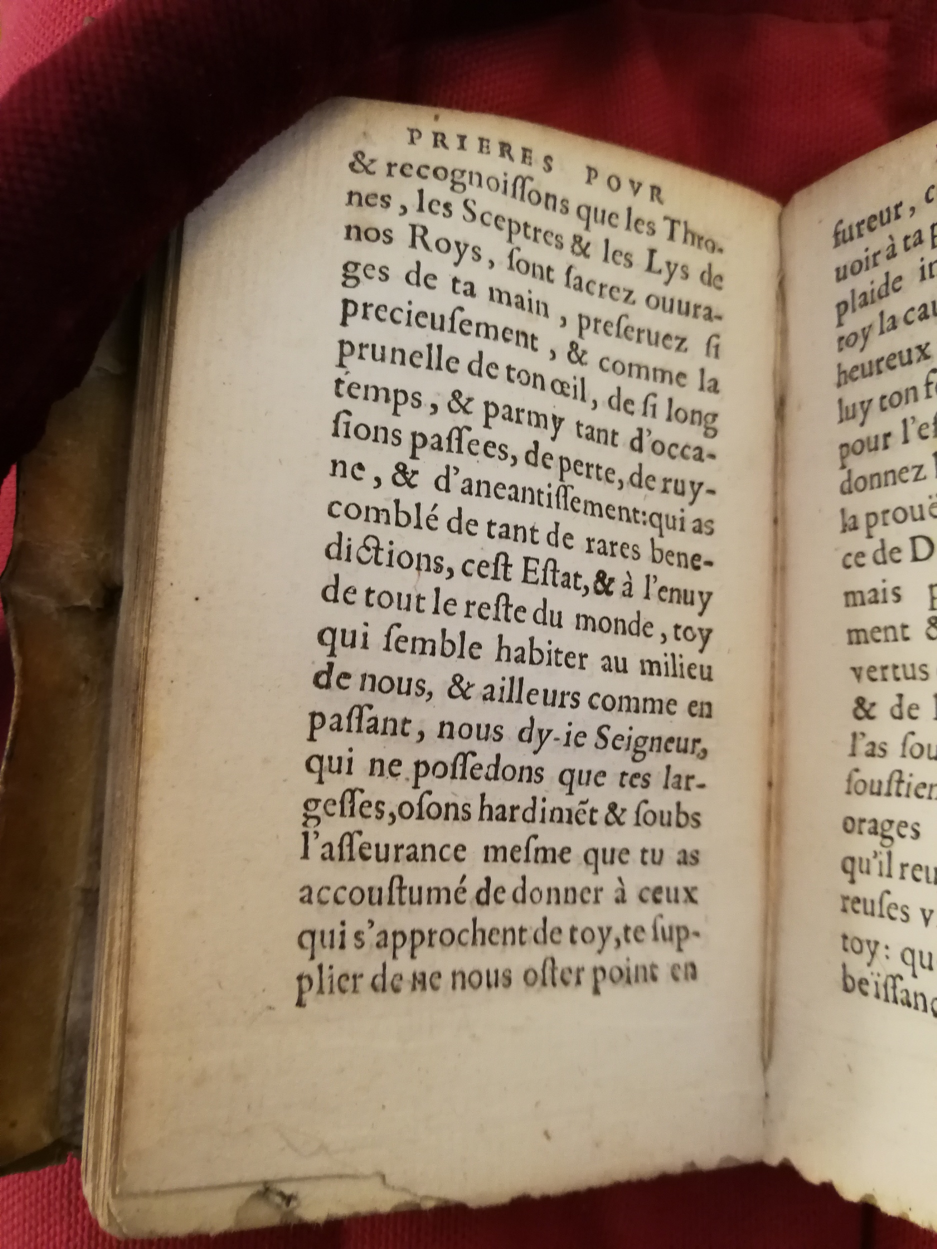 1598 - Barthélemy Macé - Trésor des prières, oraisons et instructions chrétiennes - Bibliothèque Sainte-Geneviève