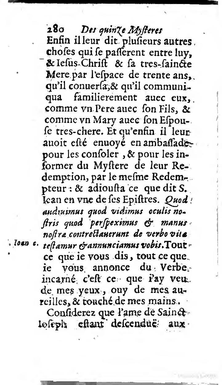 1646 - Jean Piot - Trésor inestimable de Saint-Joseph - BNC Rome