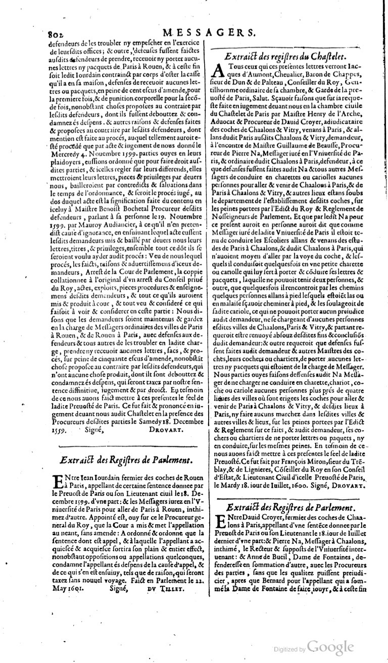 1629 - Veuve Nicolas Buon - Trésor du droit français (29620 T. 2) - BM Lyon
