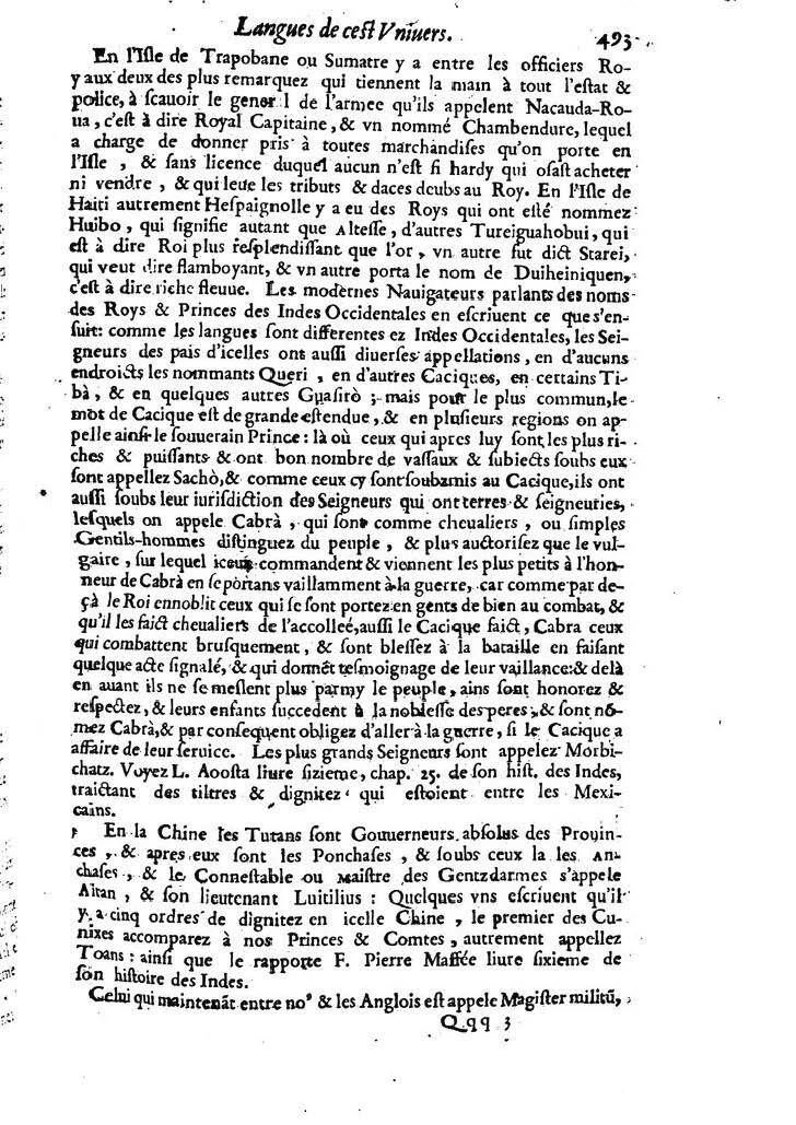 1613 - Matthieu Berjon - Trésor de l’histoire des langues de cet univers - BM Lyon