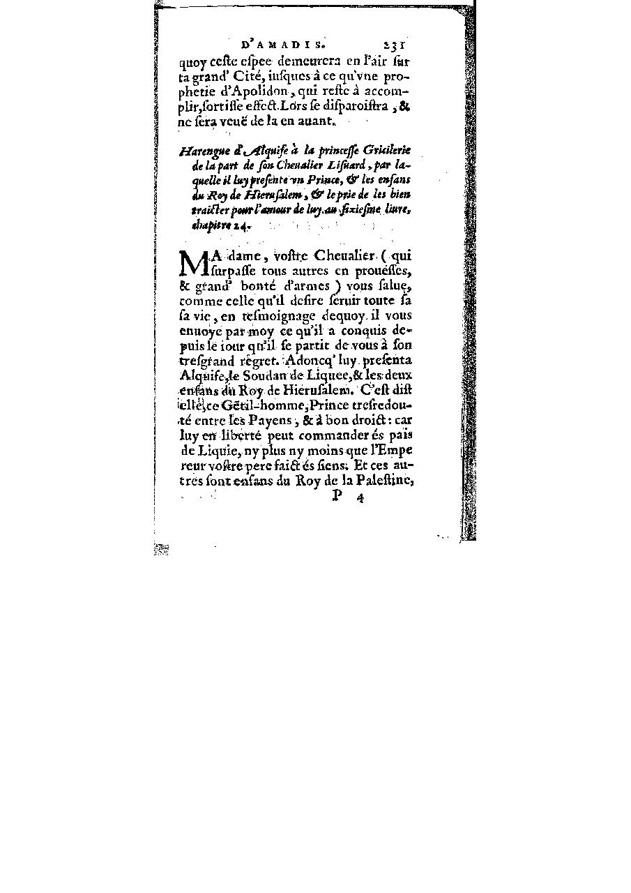 1572 - Veuve Gabriel Cotier - Trésor des Amadis - BM Lyon