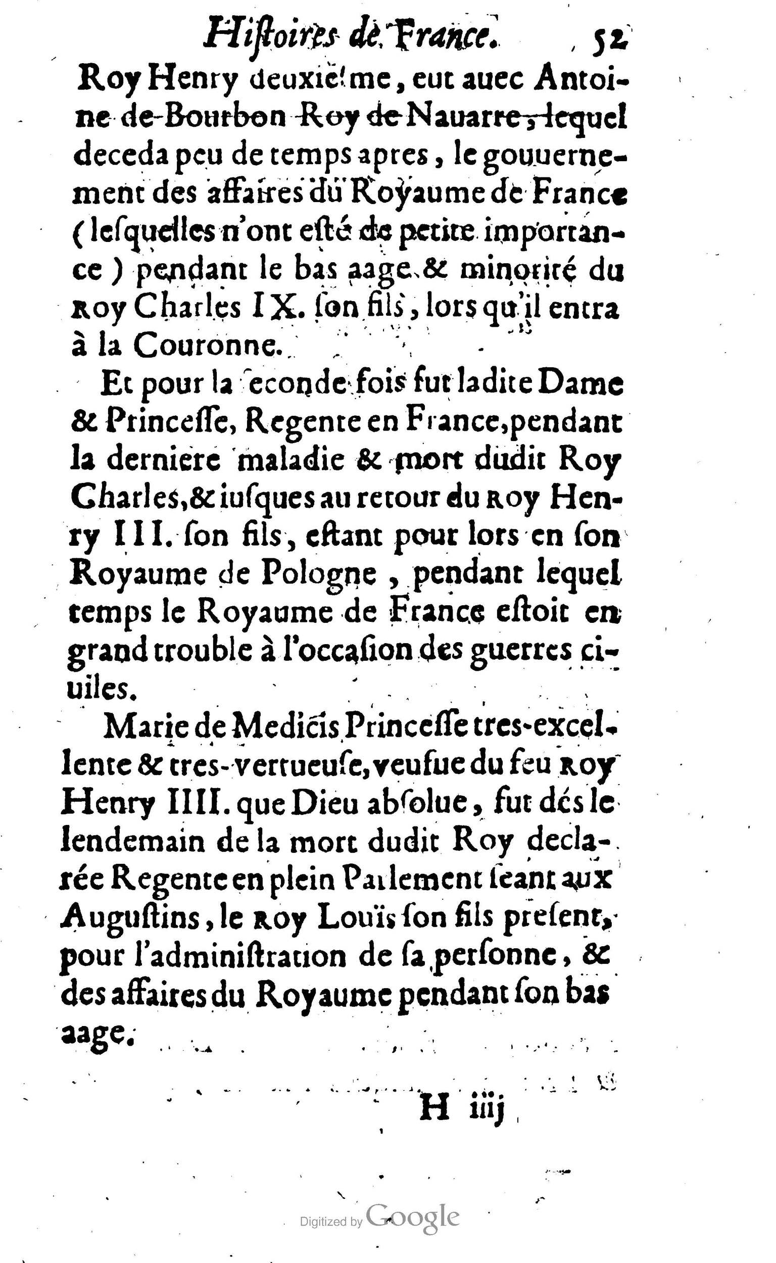 1638 - Jean Corrozet - Trésor des histoires de France - BM Lyon