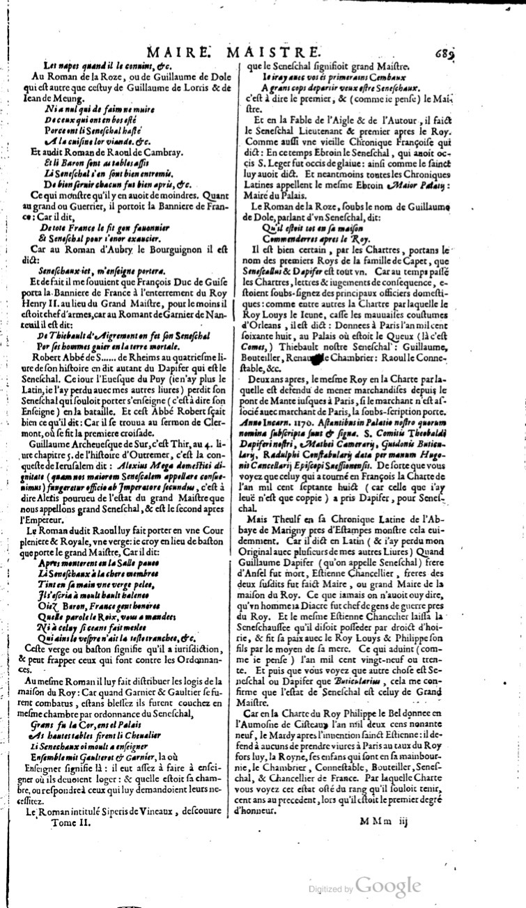 1629 - Veuve Nicolas Buon - Trésor du droit français (21754 T. 2) - BM Lyon