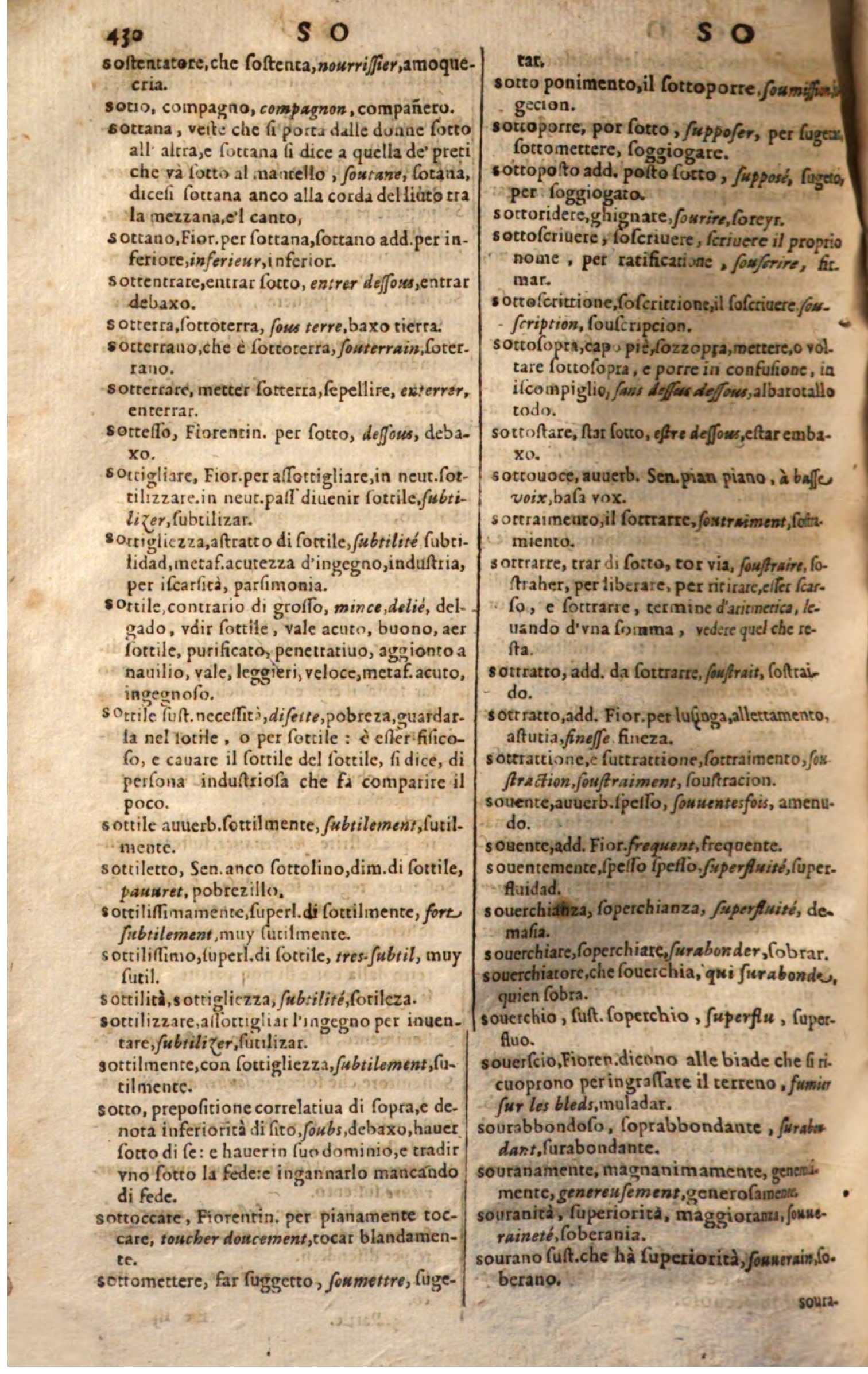 1644 - Jacques Crespin - Trésor des trois langues - Passau 1644 - Jacques Crespin - Trésor des trois langues - Passau