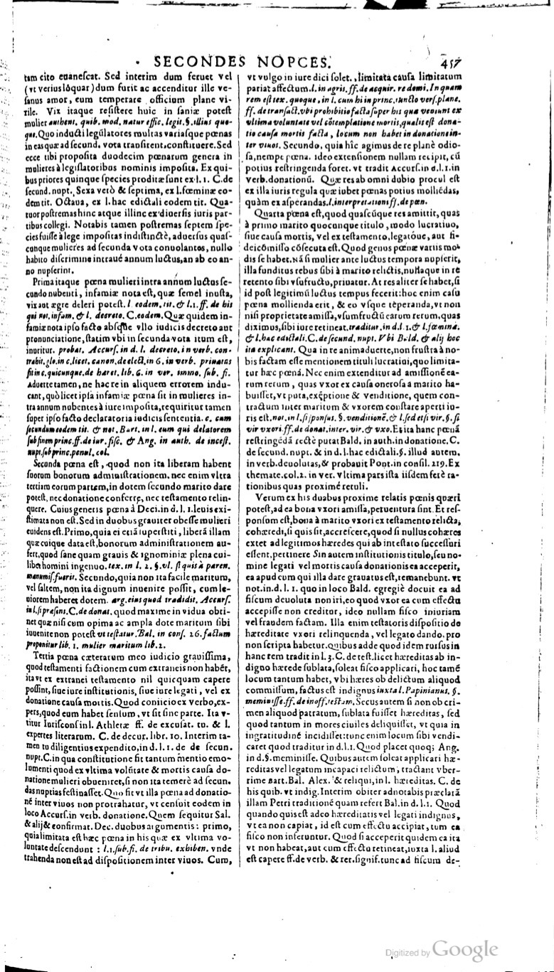 1629 - Veuve Nicolas Buon - Trésor du droit français (21754 T. 3) - BM Lyon