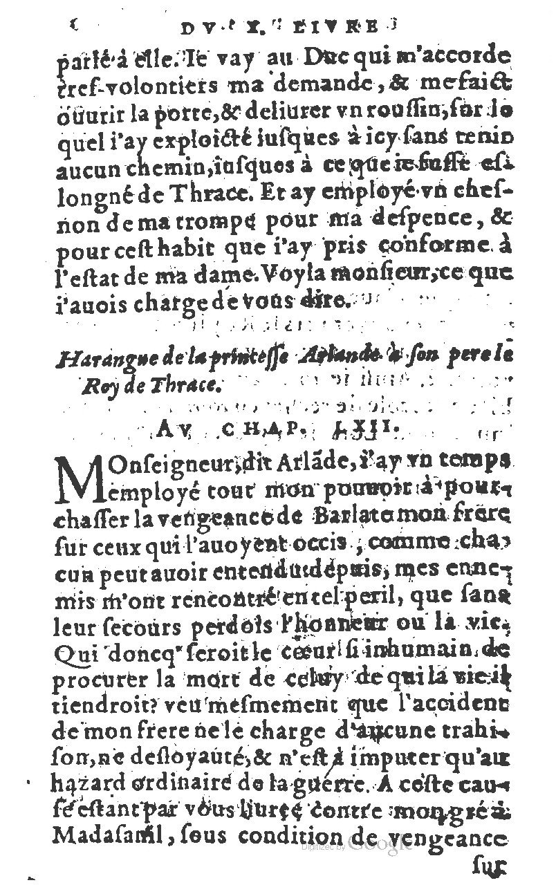 1582 - Jean Huguetan - Trésor des Amadis T. 1 - BM Lyon