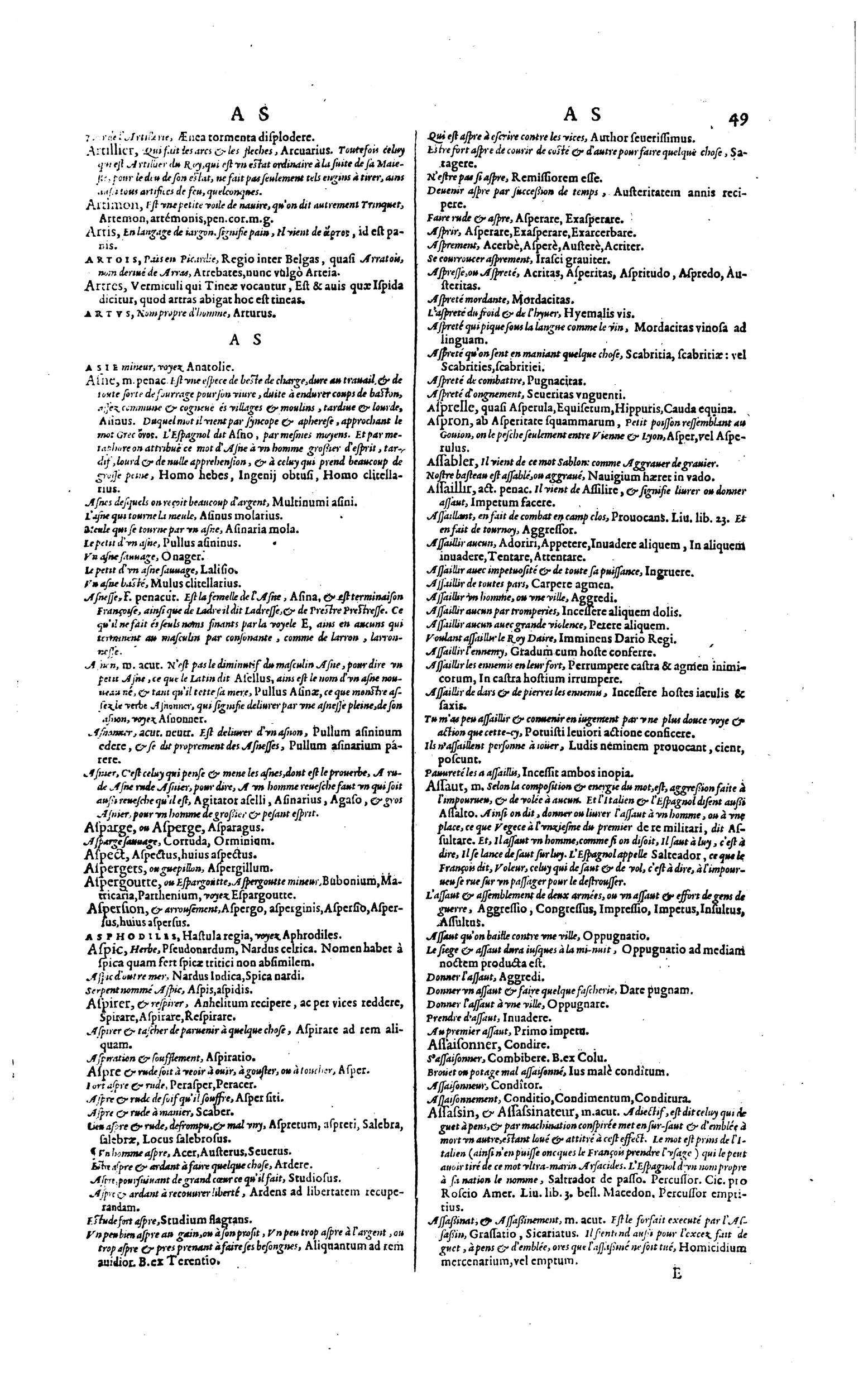 1606 - David Douceur - Trésor de la langue française - BM Lyon