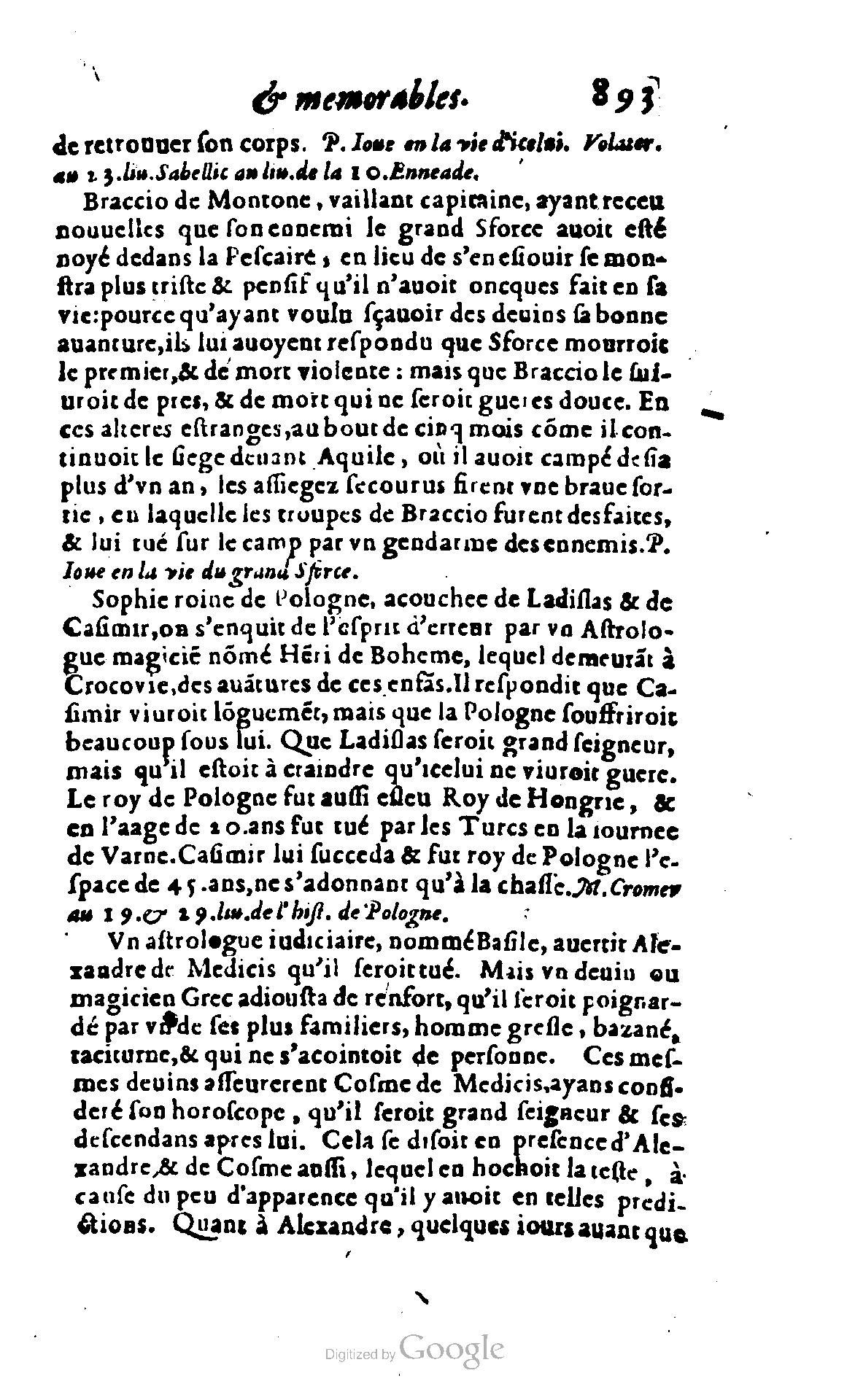1620 - Samuel Crespin - Trésor d’histoires admirables et mémorables - BCU Lausanne
