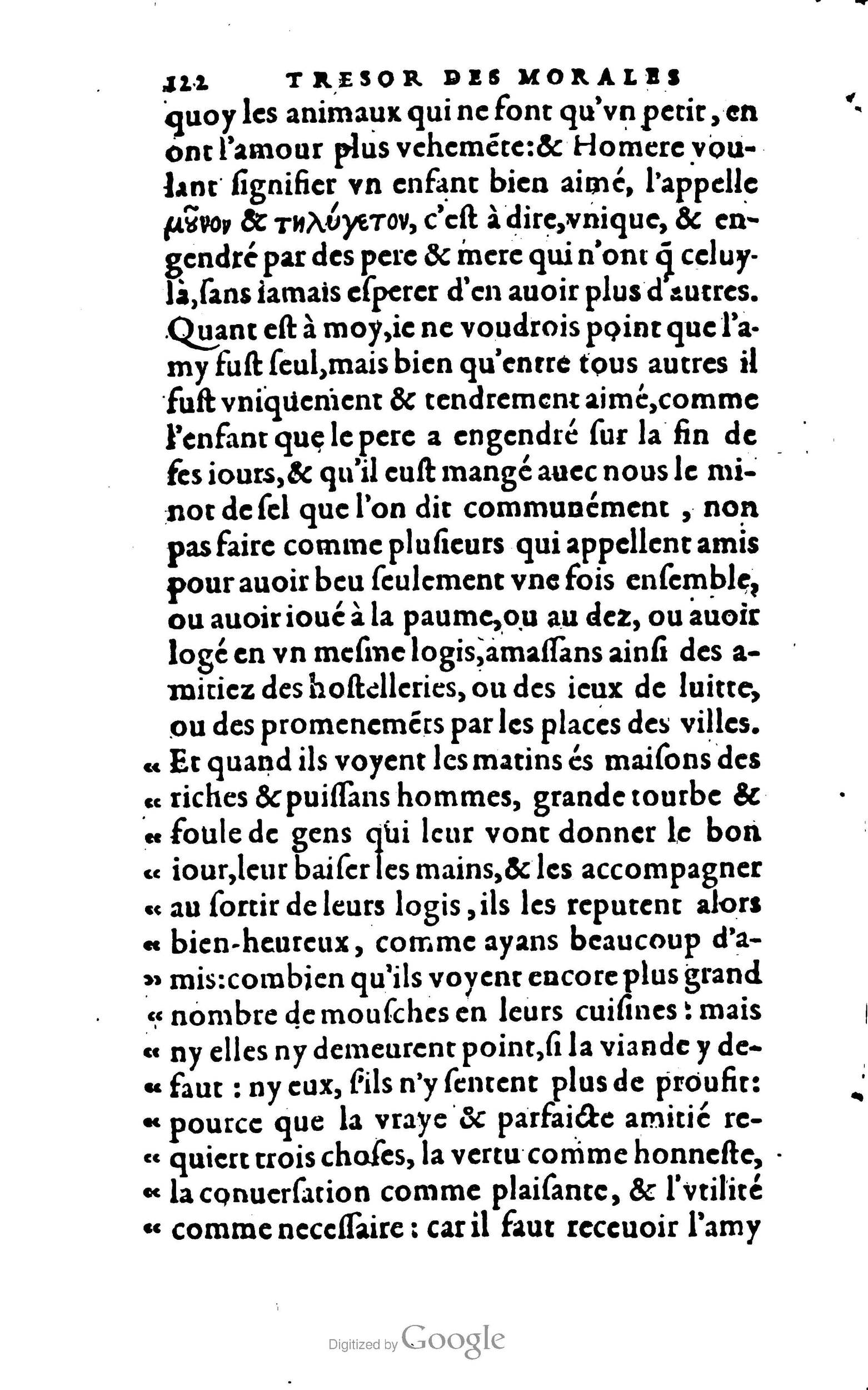 1578 - Jean Poupy - Trésor des morales de Plutarque - BSB Munich