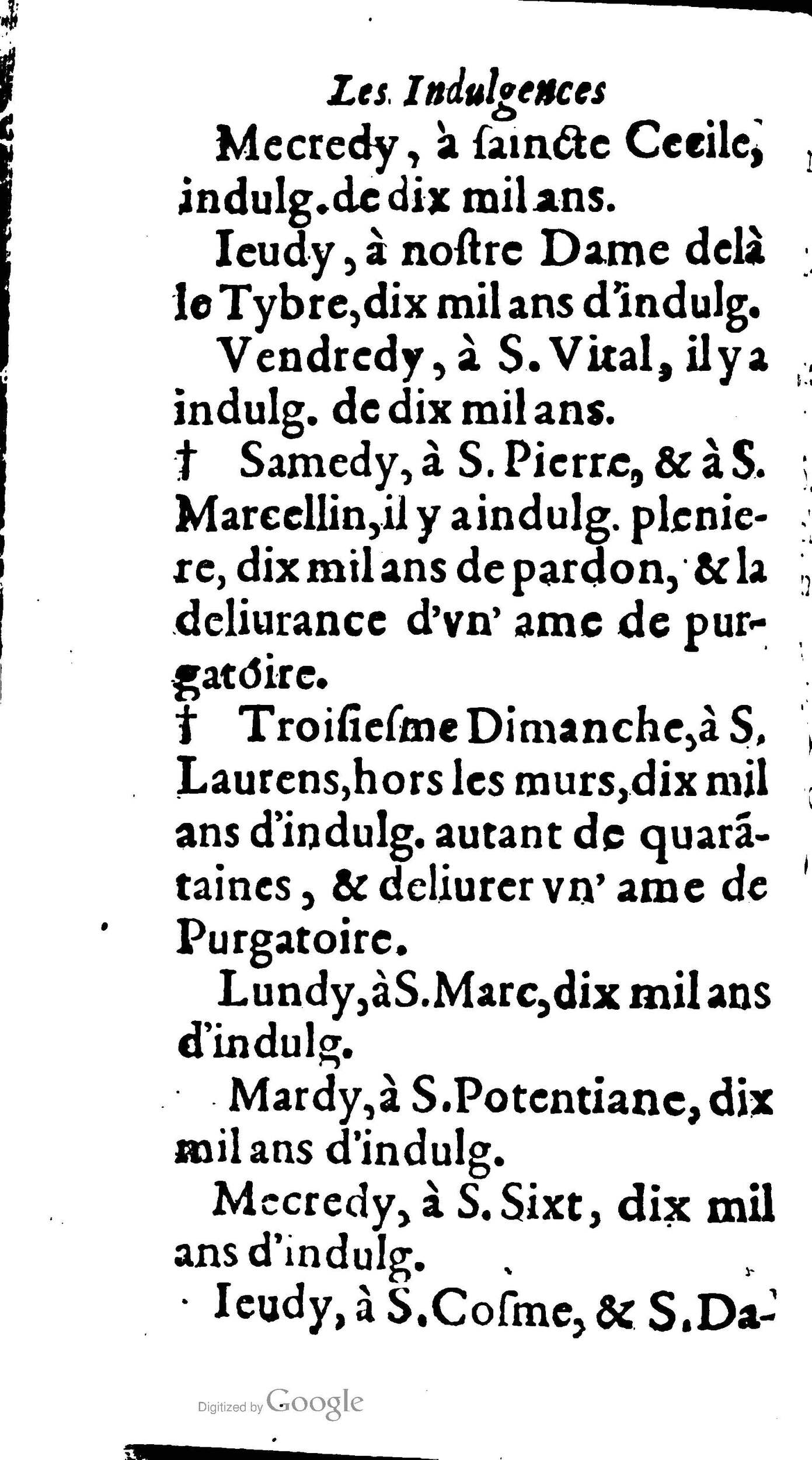 1604 - Jean Le Bouc - Trésor des indulgences du Saint Rosaire - BM Lyon 1604 - Jean Le Bouc - Trésor des indulgences du Saint Rosaire - BM Lyon