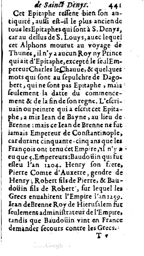 1646 - Jean Billaine - Trésor sacré ou inventaire des saintes reliques - BM Lyon