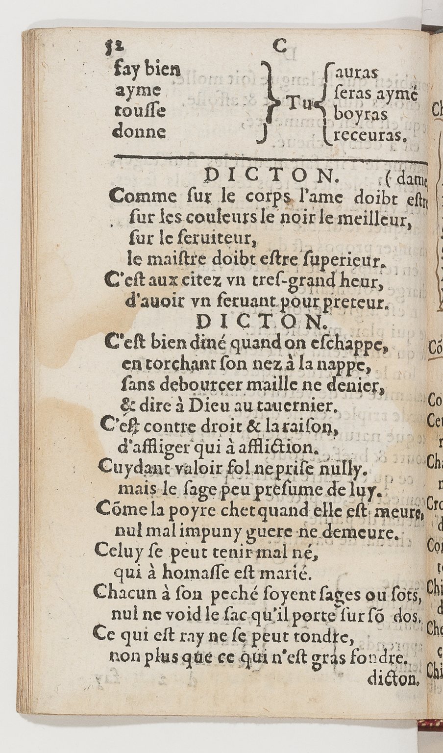 1577 - Jean d’Ogerolles - Trésor de sentences dorées - BnF Arsenal