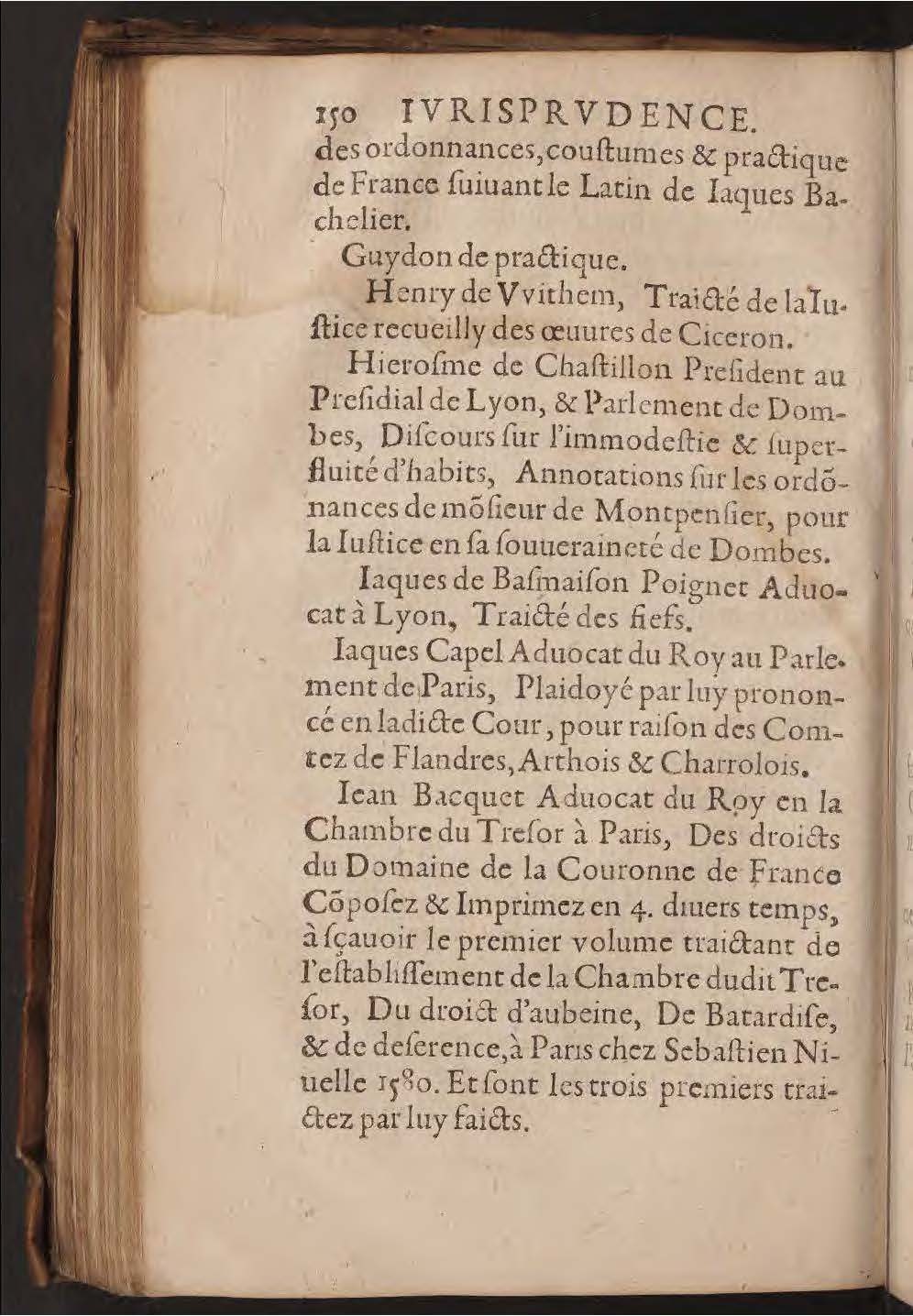 1602 - François Jacquin - Trésor des bons esprits français - BnF Arsenal