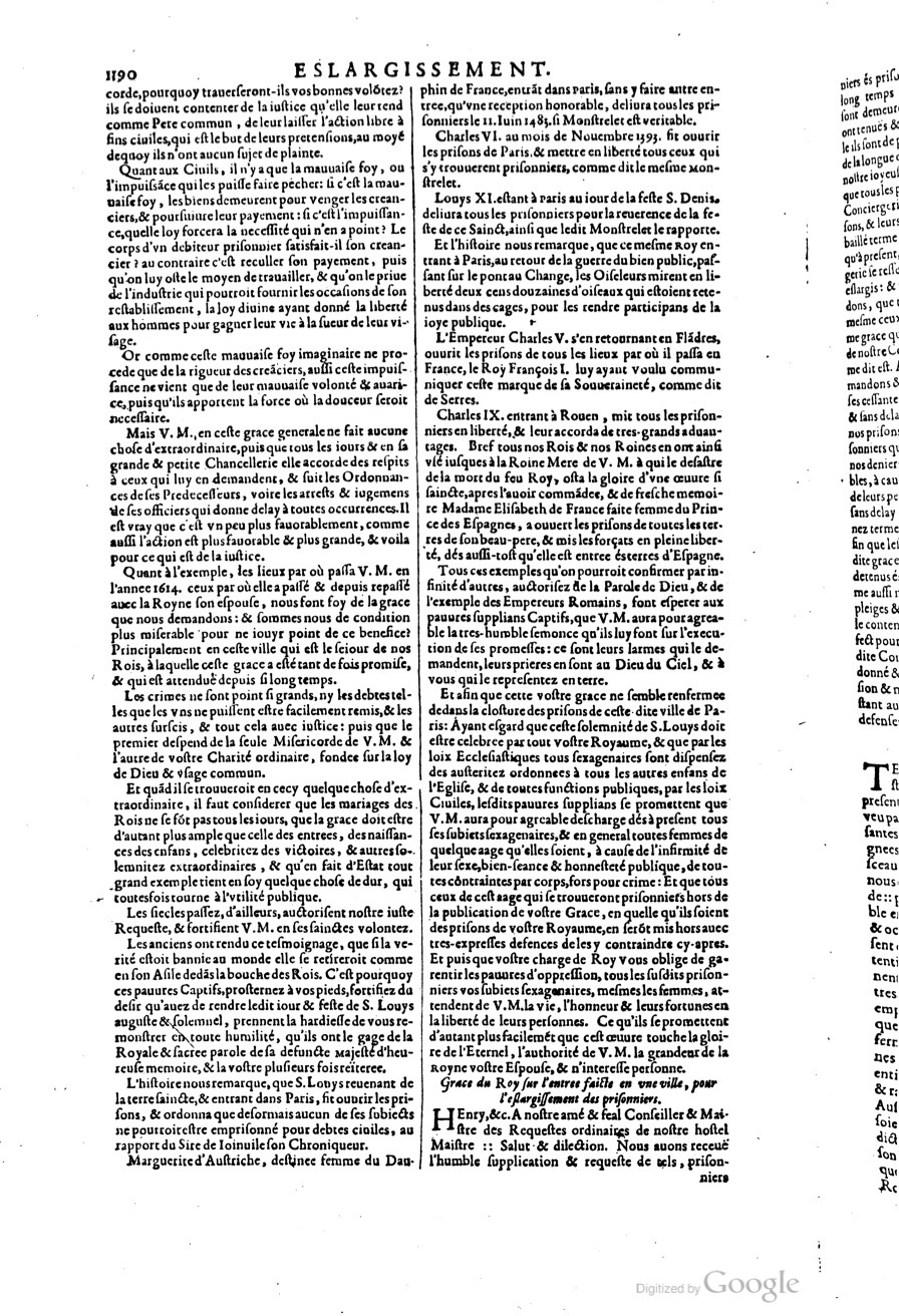 1629 - Veuve Nicolas Buon - Trésor du droit français (29620 T. 1) - BM Lyon